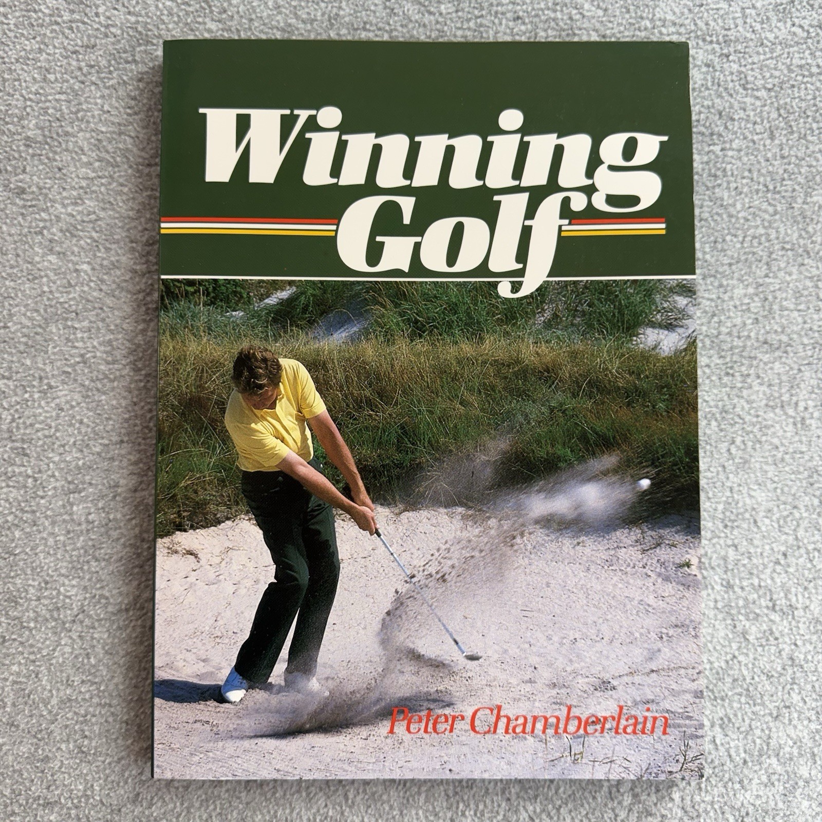 Vintage 1985 Winning Golf By Peter Chamberlain 159 Pages Golf Swing Tips