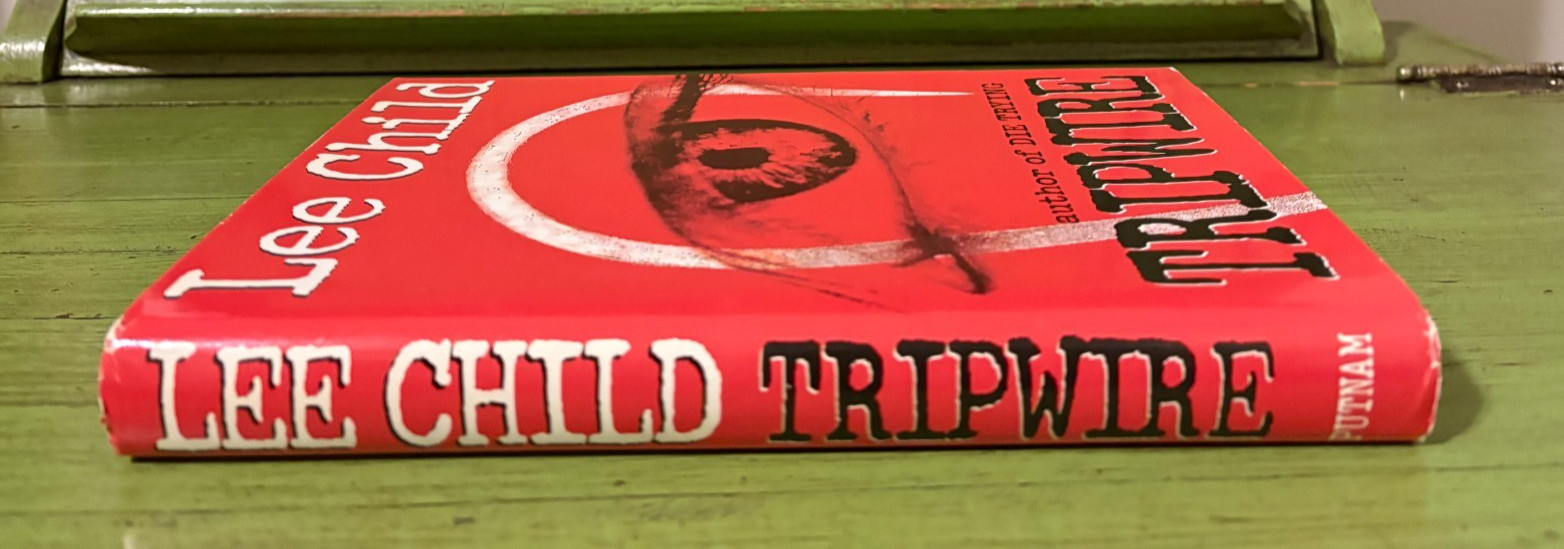 Lee Child Tripwire Jack Reacher Series Hard Cover DJ Very Good