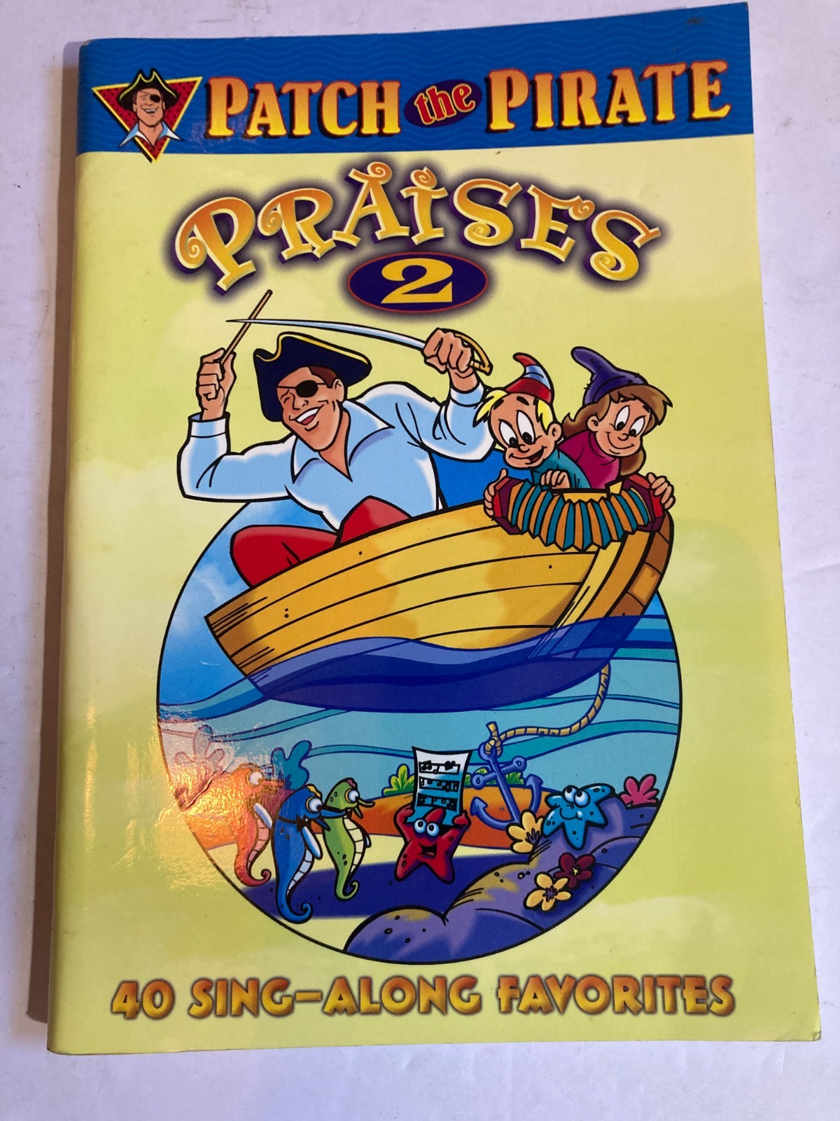 Lot PATCH THE PIRATE vintage SING ALONG songbook CAPTAINS COPY music CHILDRENS