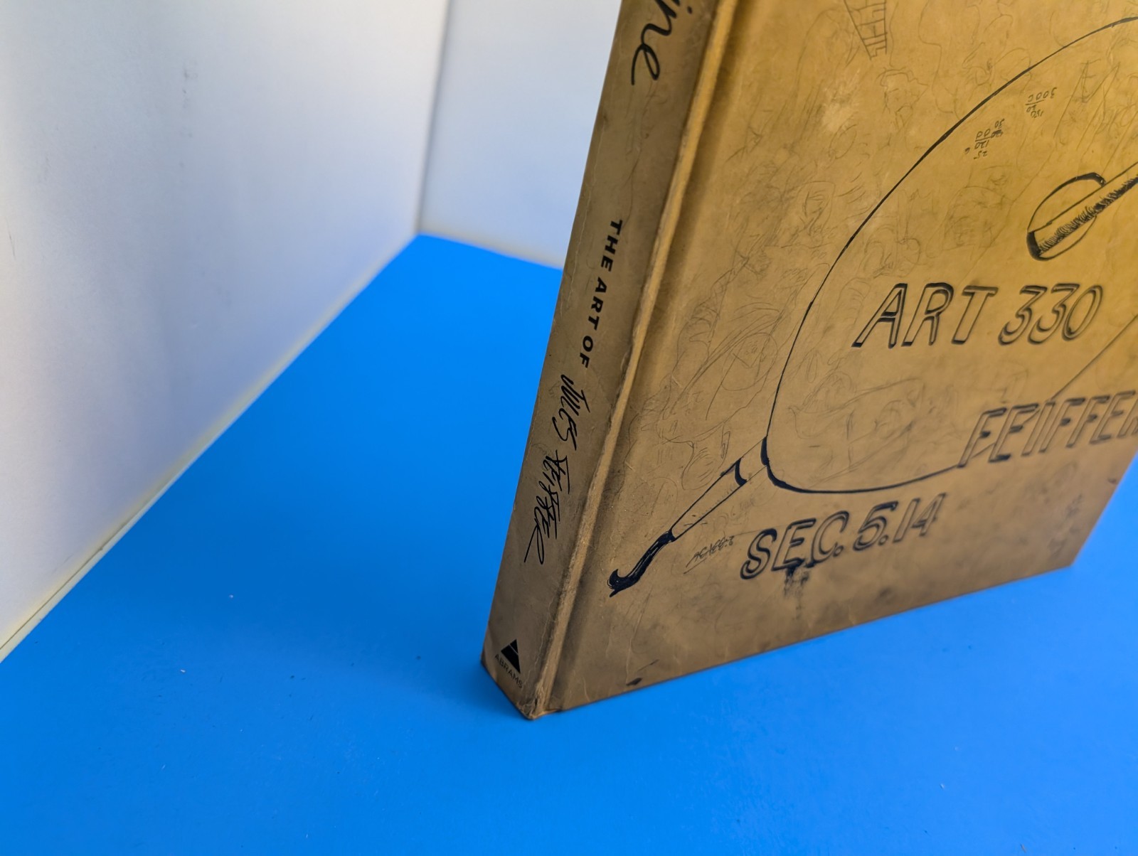Jules Feiffer Book Out Of Line By Martha Fay