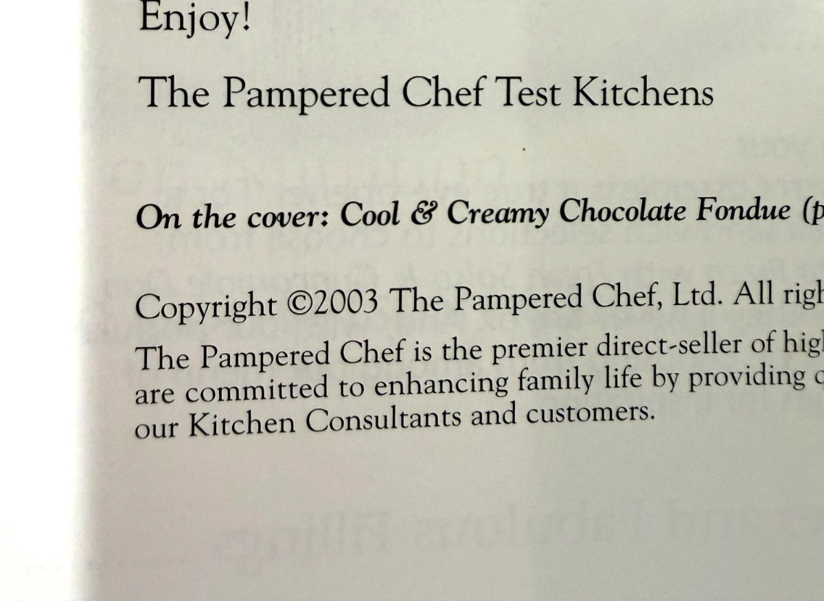 Vintage Pampered Chef Spiral Bound and Paperbound Cookbooks Lot of 5