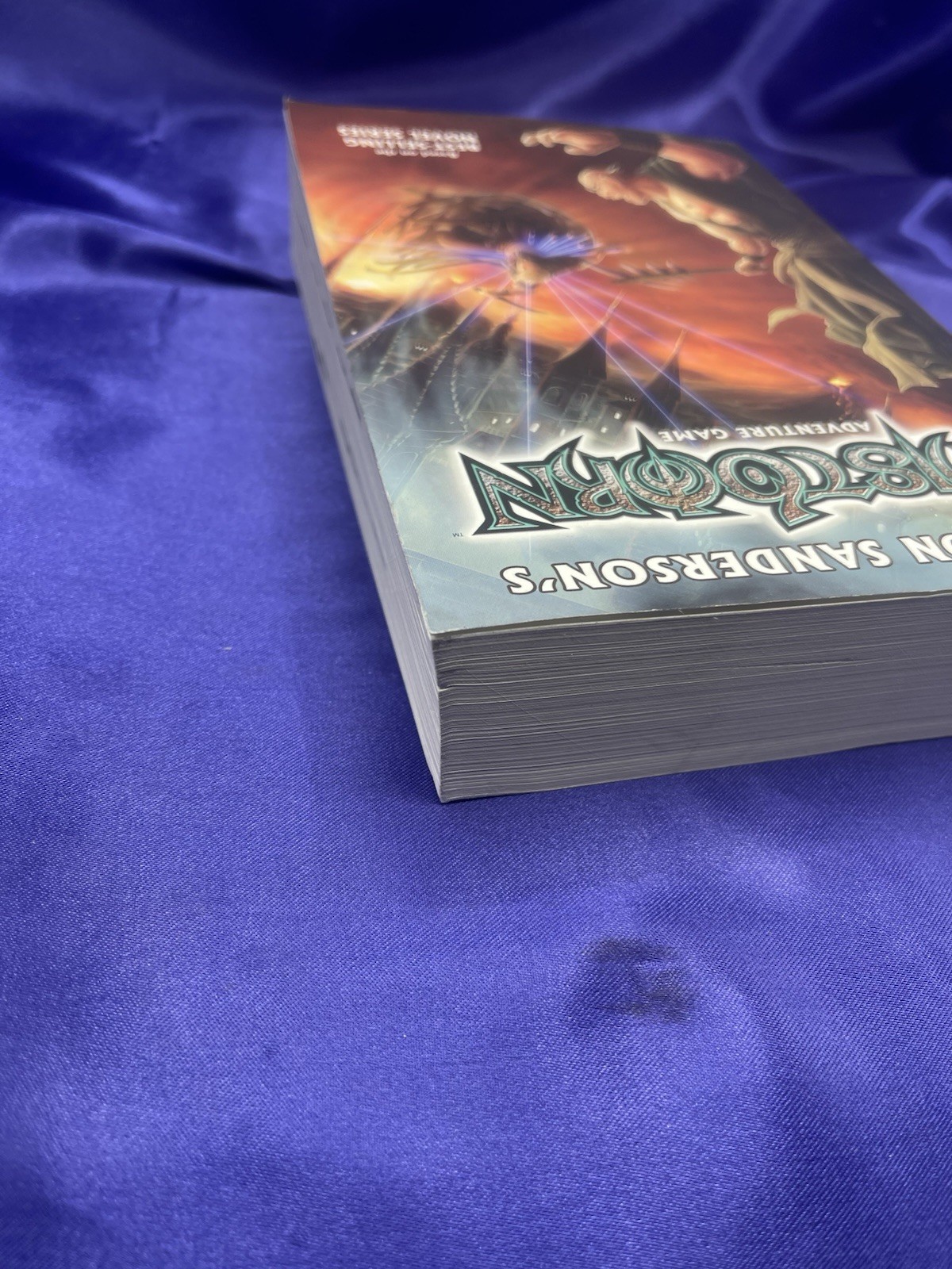 Mistborn: Adventure Game by Brandon Sanderson First Printing 2012 RPG Choose