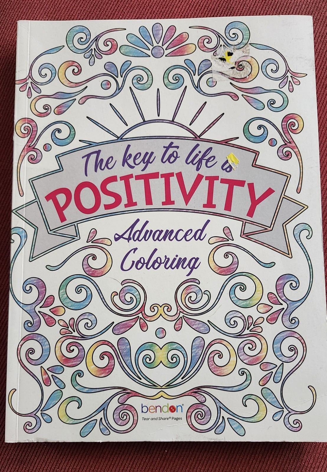 Lot 3 Mindfulness Beautiful Adult Coloring Books Whimsical Lettering Advanced
