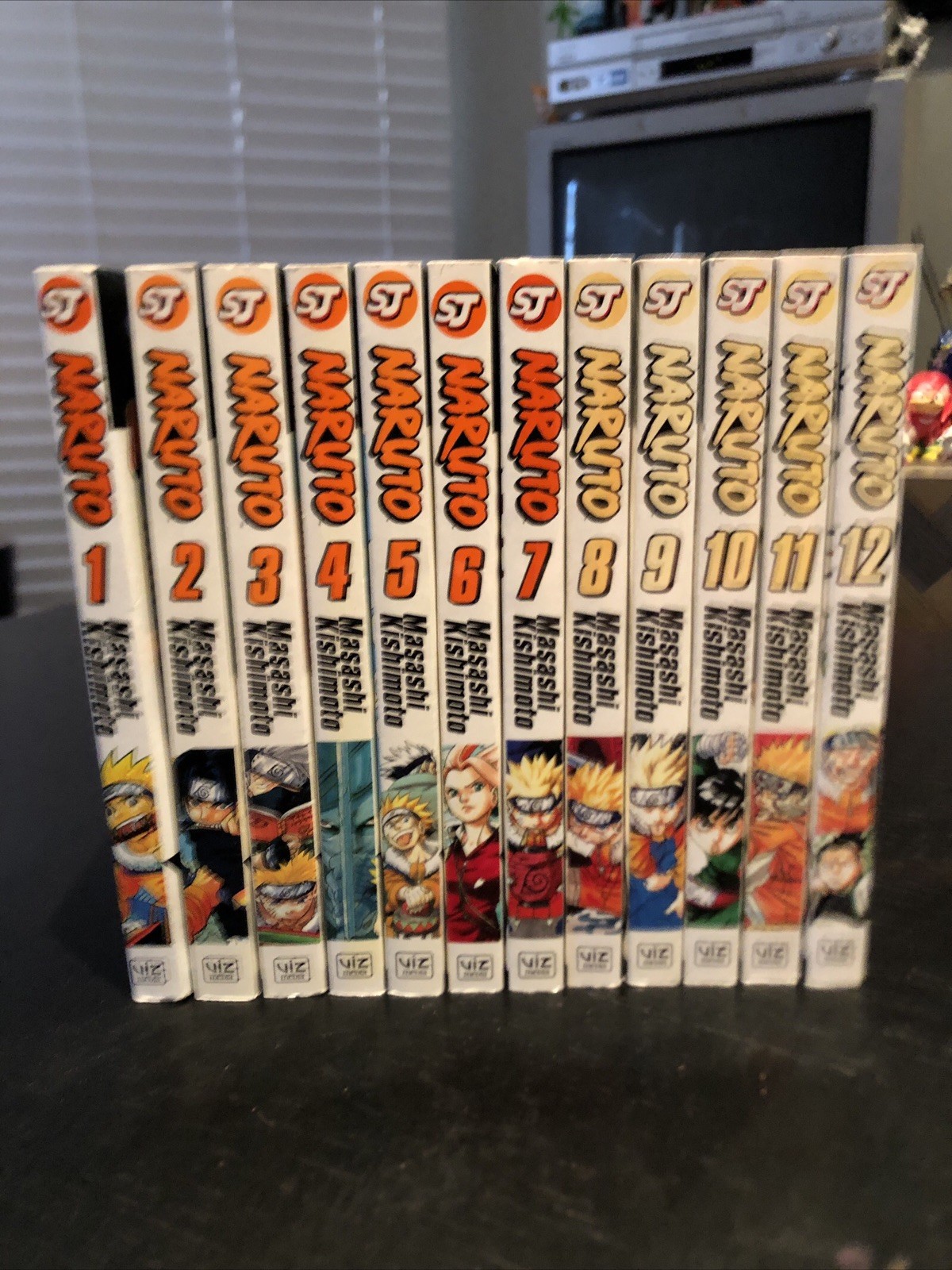 Naruto Manga Lot Volumes 1-24 Masashi Kishimoto Viz Anime Shonen CULT HTF NM