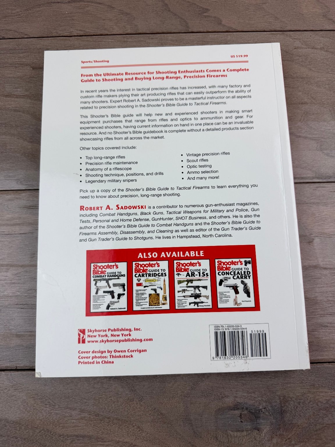 Shooter’s Bible Guide to Tactical Firearms Robert A. Sadowski 2015 Paperback