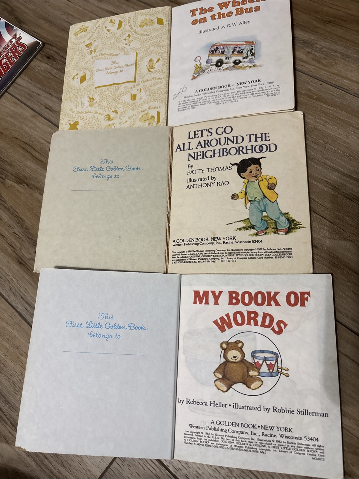 Little Golden Book – Various Titles – Lot of 13 Vintage First Little Golden