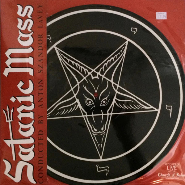 The Satanic Mass Anton LaVey Church of Satan Ltd Ed Picture Disc