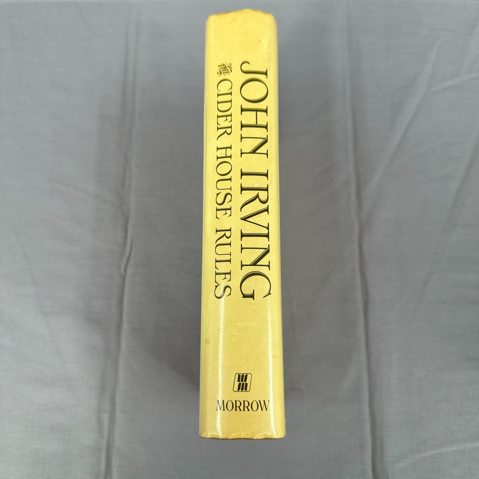 The Cider House Rules John Irving Hardcover Book Club Edition w Dust Jacket