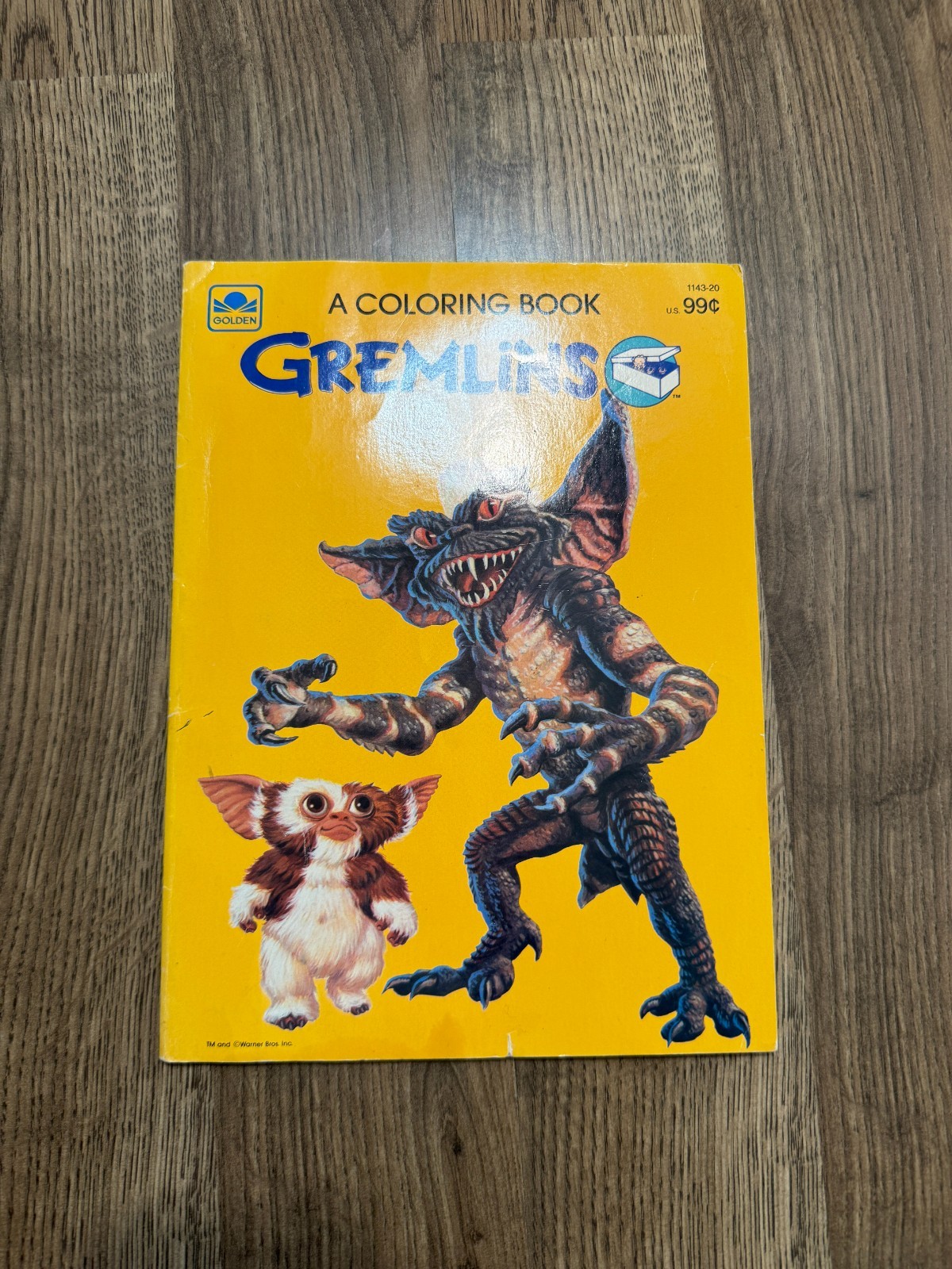 Vintage 1984/1985 Gremlins Coloring Book Published by Golden