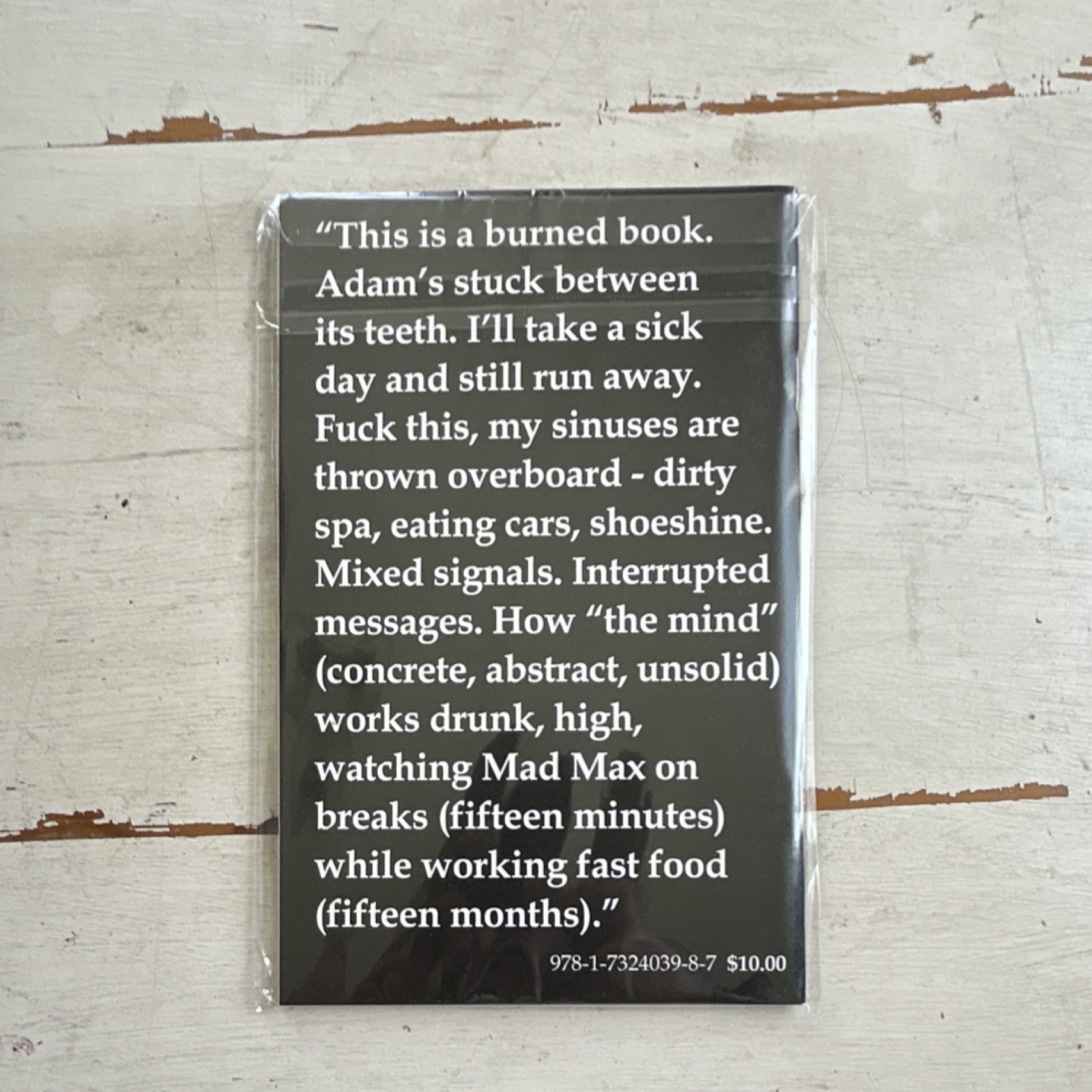 Josiah Morgan Inside the Castle Amphetamine Sulphate Press Rare Chapbook