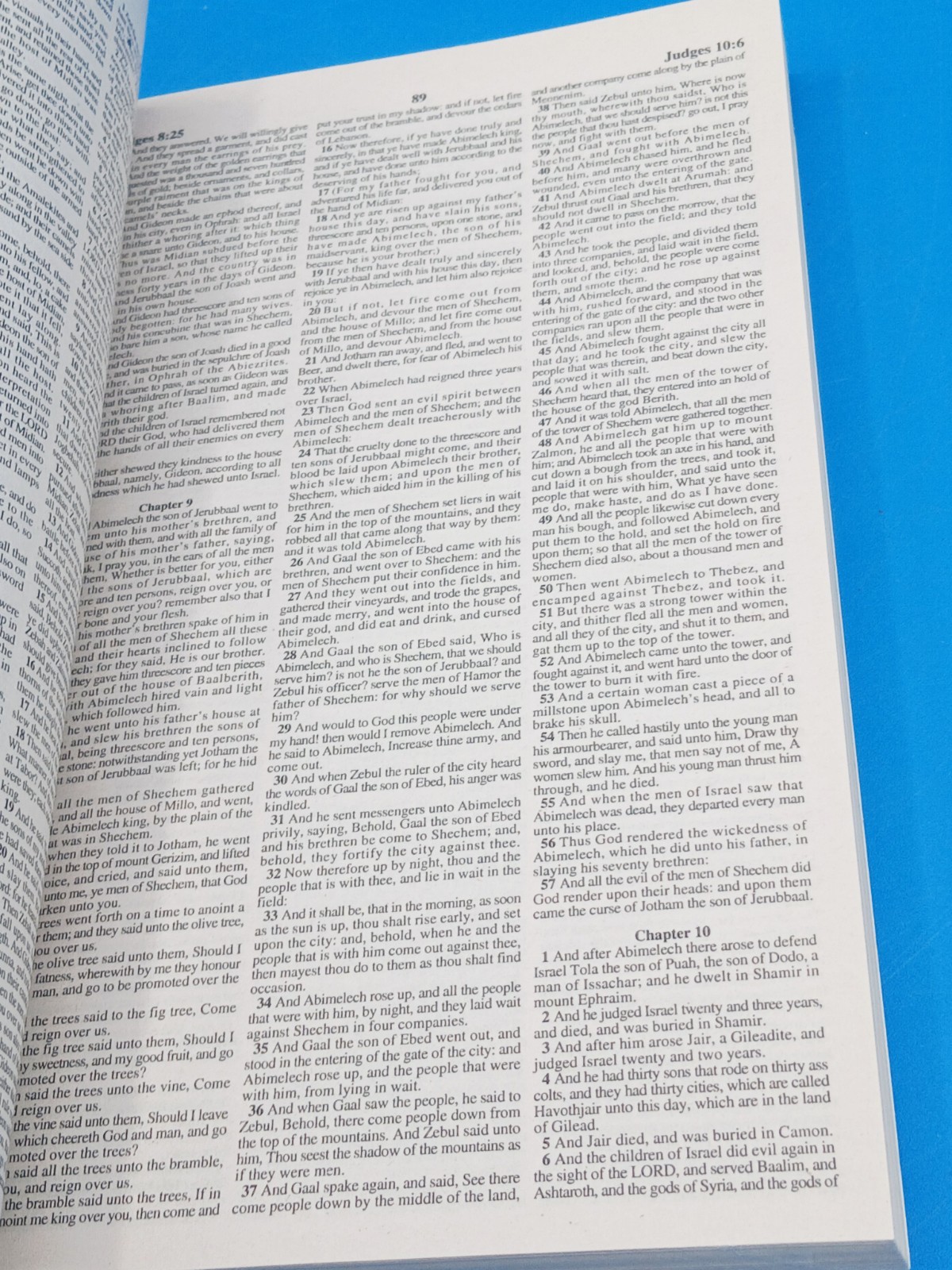 The Holy Bible Old & New Testaments King James Version Softcover.