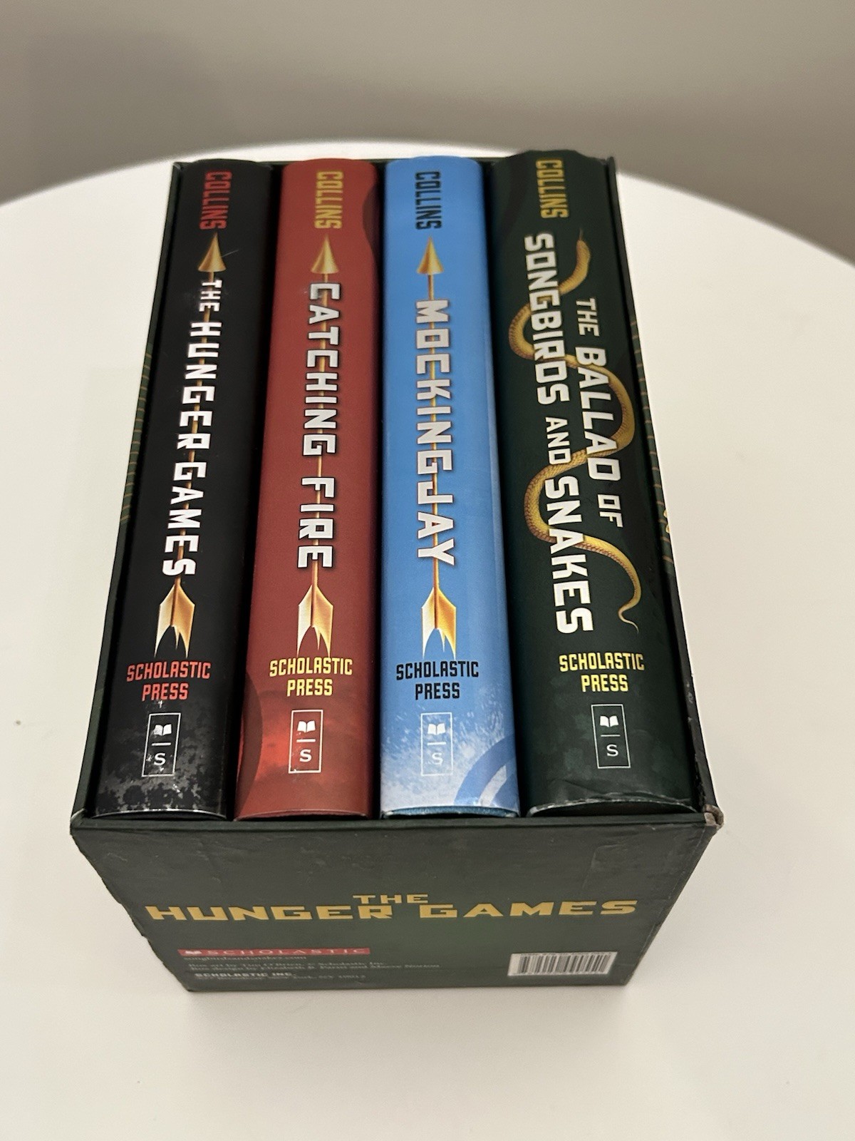 The Hunger Games Four-Book Collection Suzanne Collins Box Set Scholastic Inc.