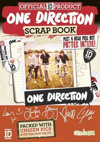 One Direction Scrap Book paperback Used – Very Good