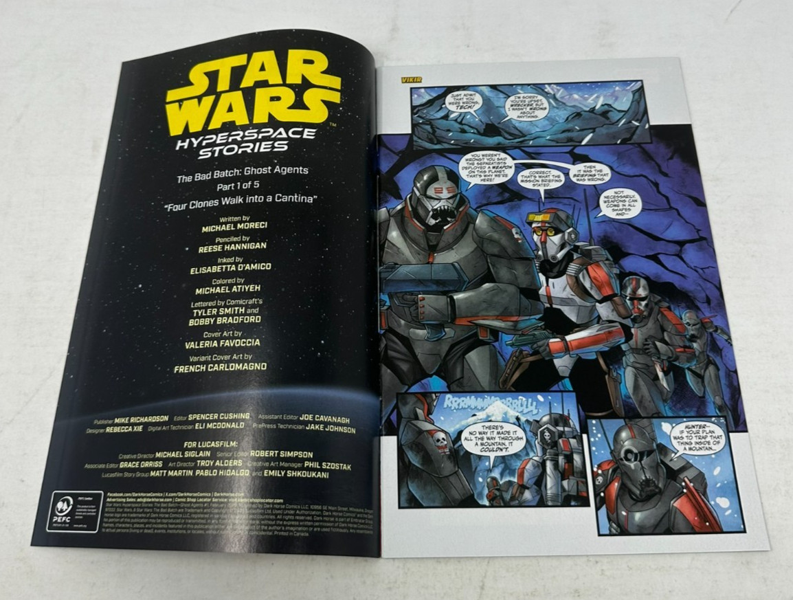 Star Wars Hyperspace Stories #1 Dark Horse Comics 2025 Michael Moreci [VF/NM]