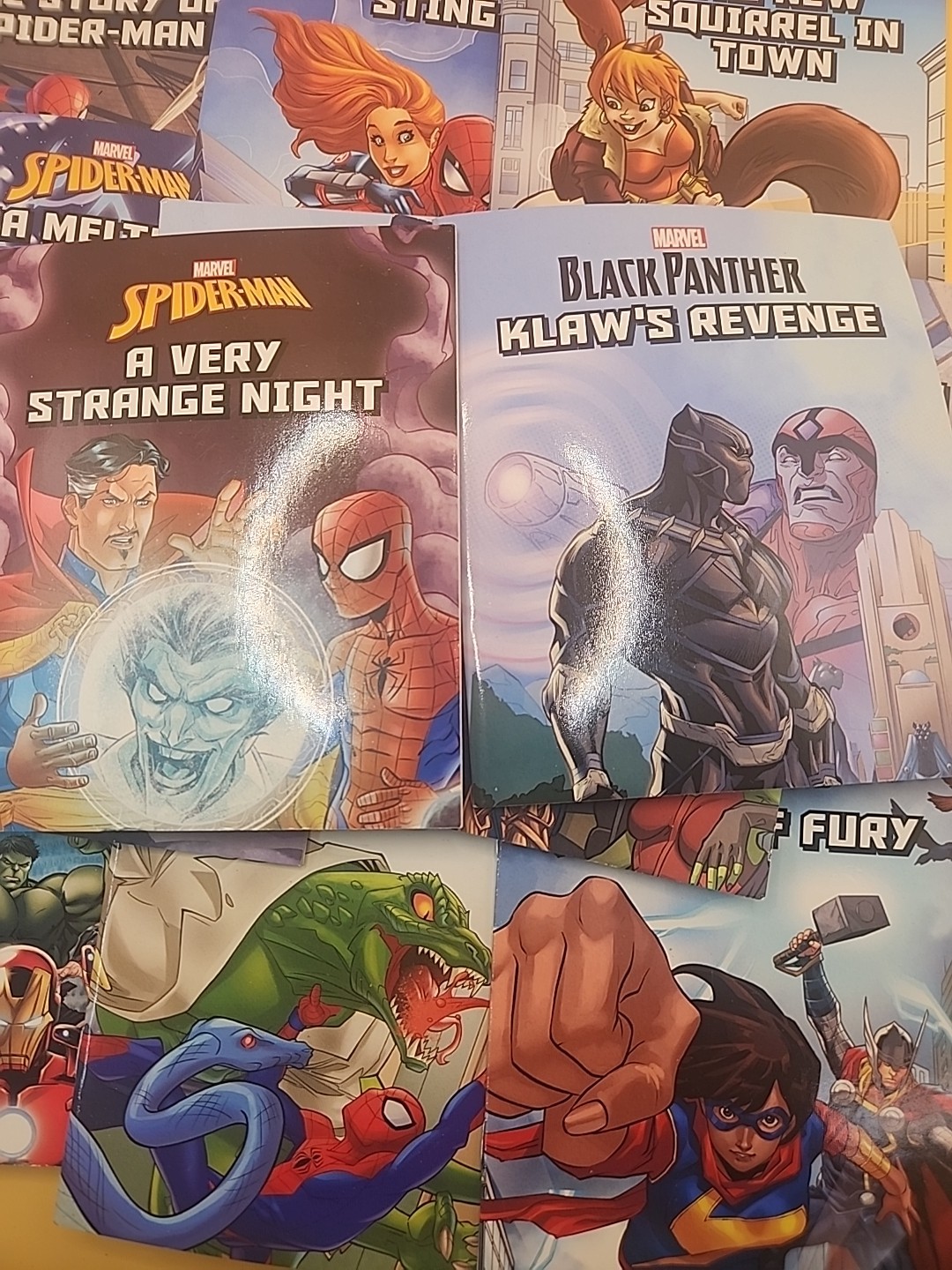 Lot 16 Marvel Children’s Mini Books Spider-Man Autumn Publishing Paperback 2023