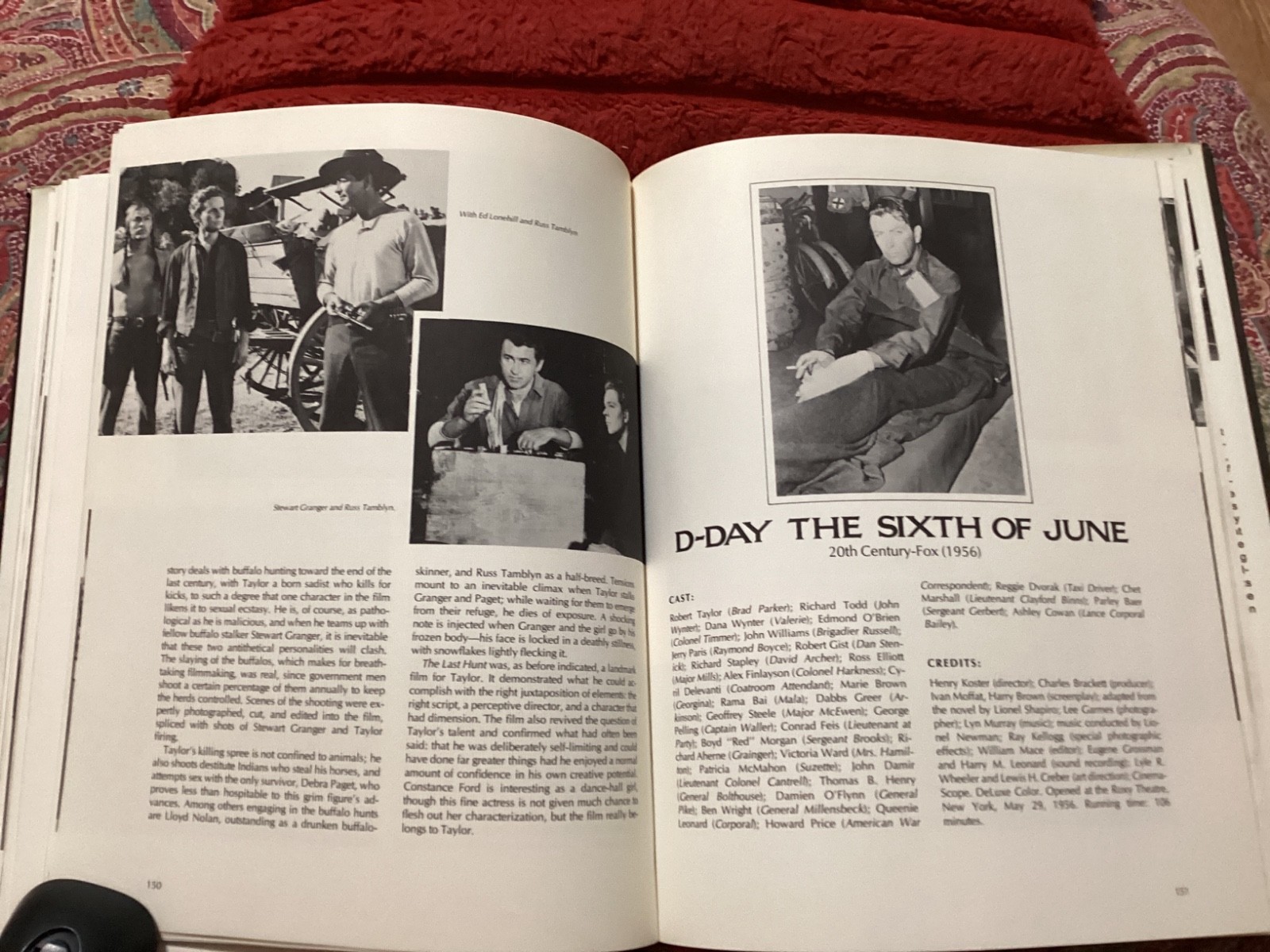FILMS OF ROBERT TAYLOR, 1975 HC/DJ, VG. COND, 223 PAGES/ FREE POSTAGE!!!!