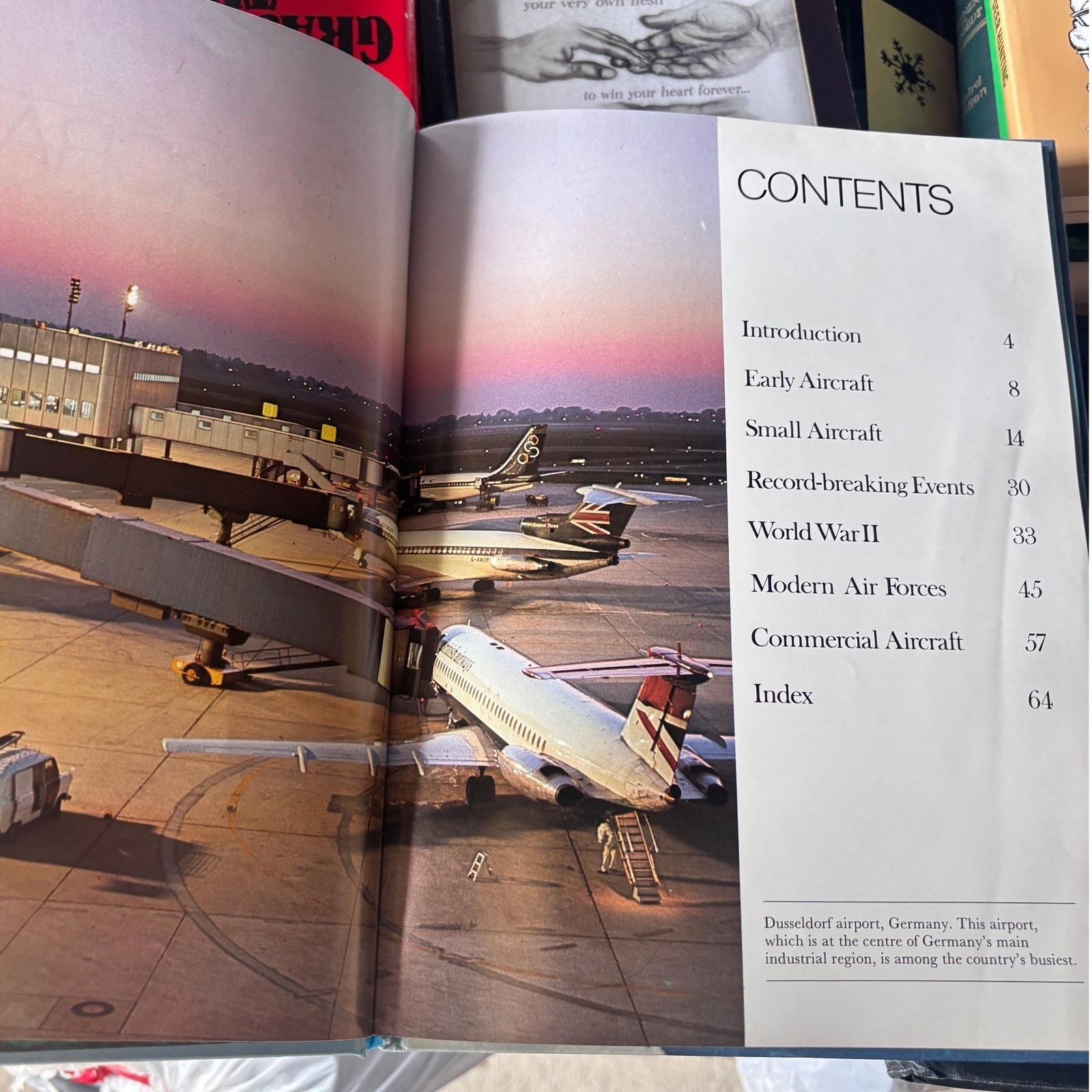 Octopus Books Aircraft in Color Christopher Pick Hardcover Blue Aviation History