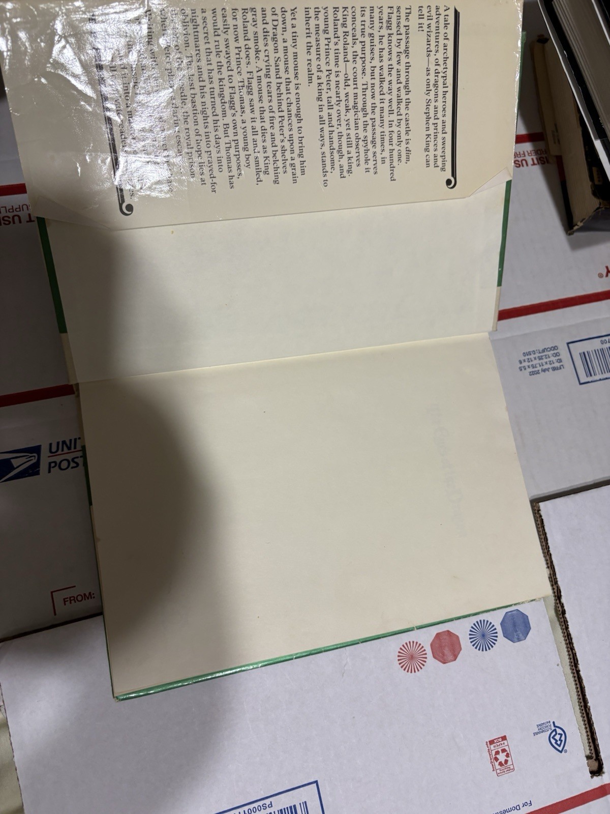 THE EYES OF THE DRAGON by Stephen King • First Edition / First Print •Dark Tower