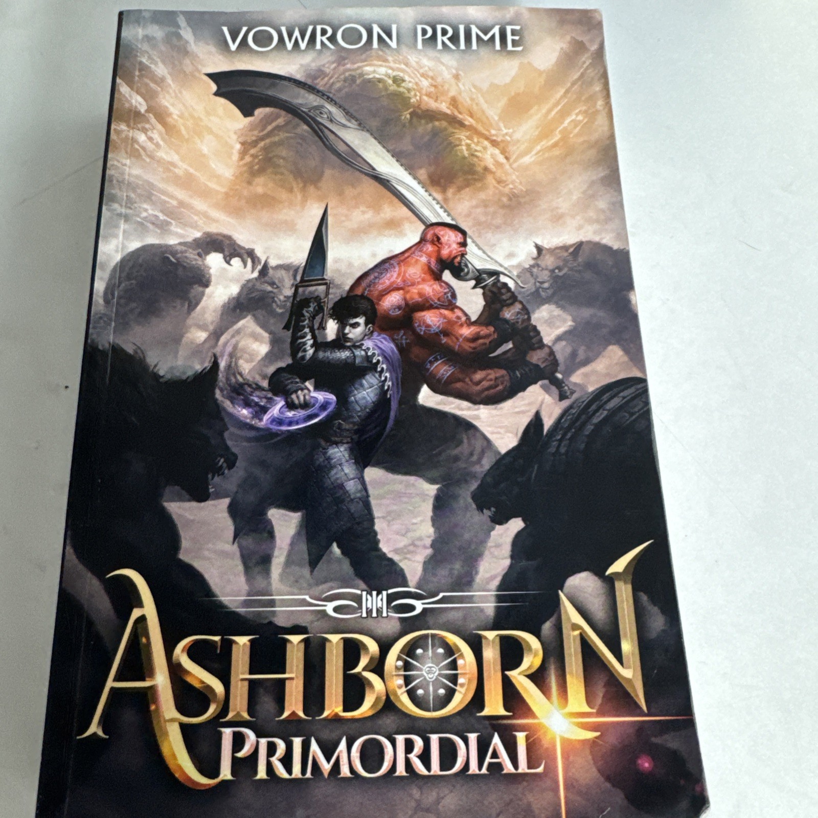 Ashborn Primordial 1 2 3 : A Progression Fantasy Epic set trilogy very rare