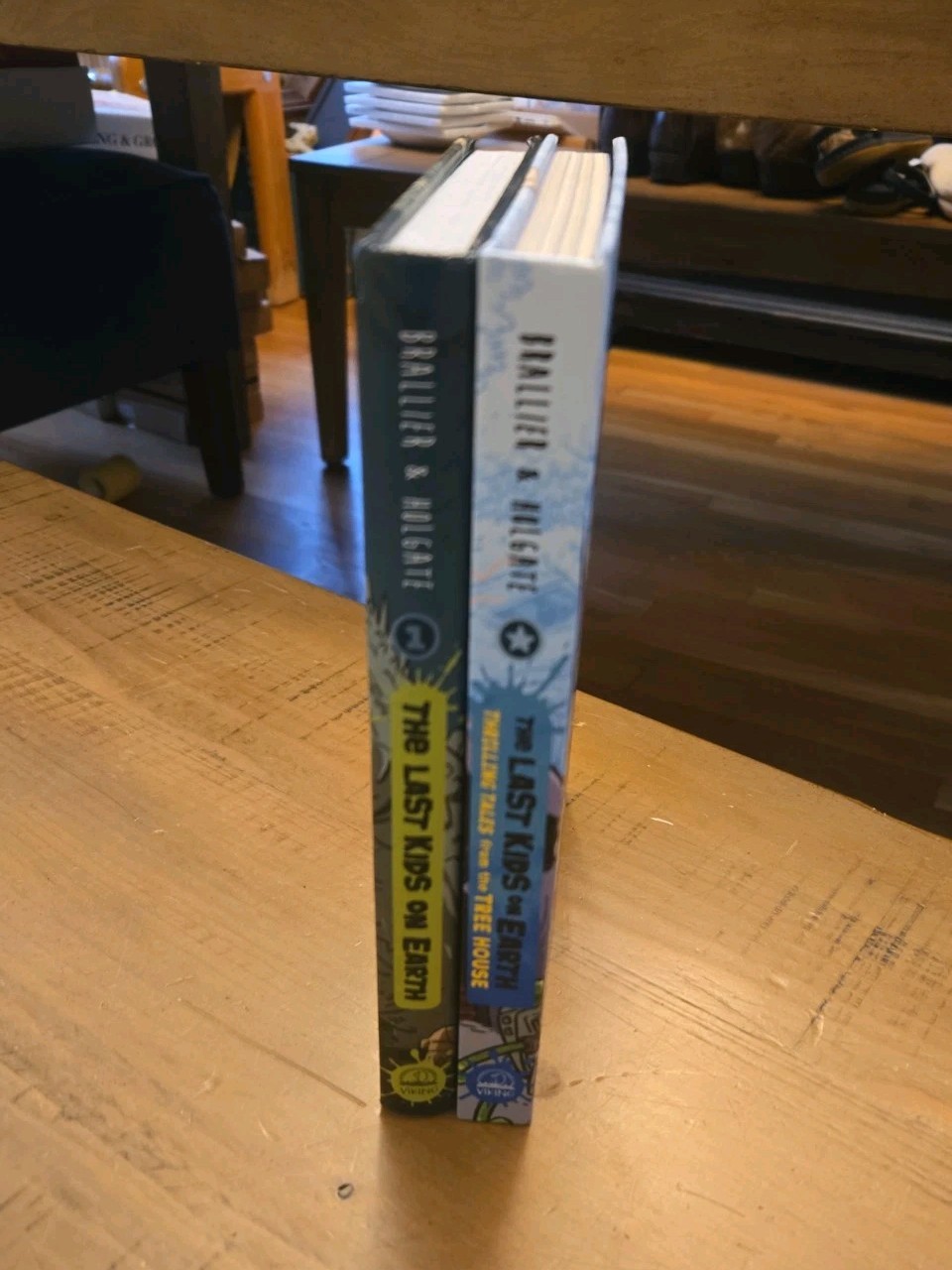 Max Brallier, THE LAST KIDS ON EARTH, (2) Hardcover Books Graphic Novels – Good