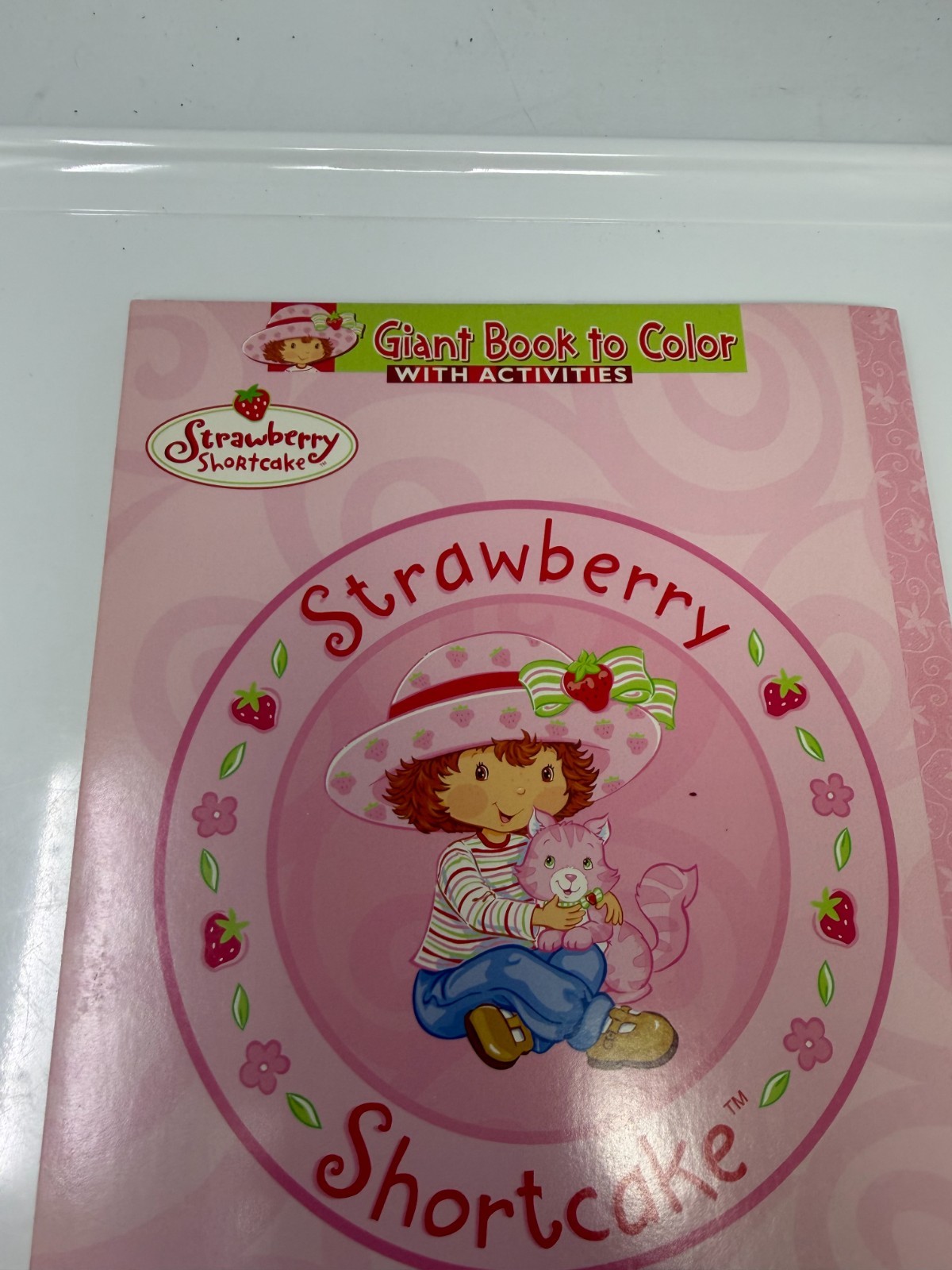Nice Strawberry Shortcake coloring activity book 2004 .97 cents Dalmatian Press