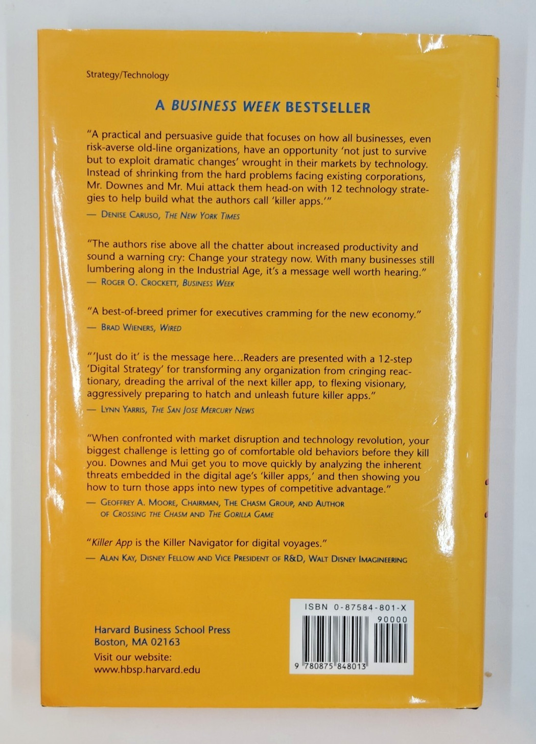 Unleashing the Killer App: Digital Strategies by Larry Dowes & Chunka M – Signed