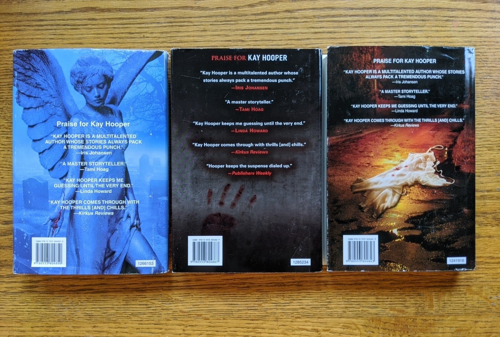 Kay Hooper Lot 3 Blood Ties Blood Sins Blood Dreams Hardcover Set NVS4
