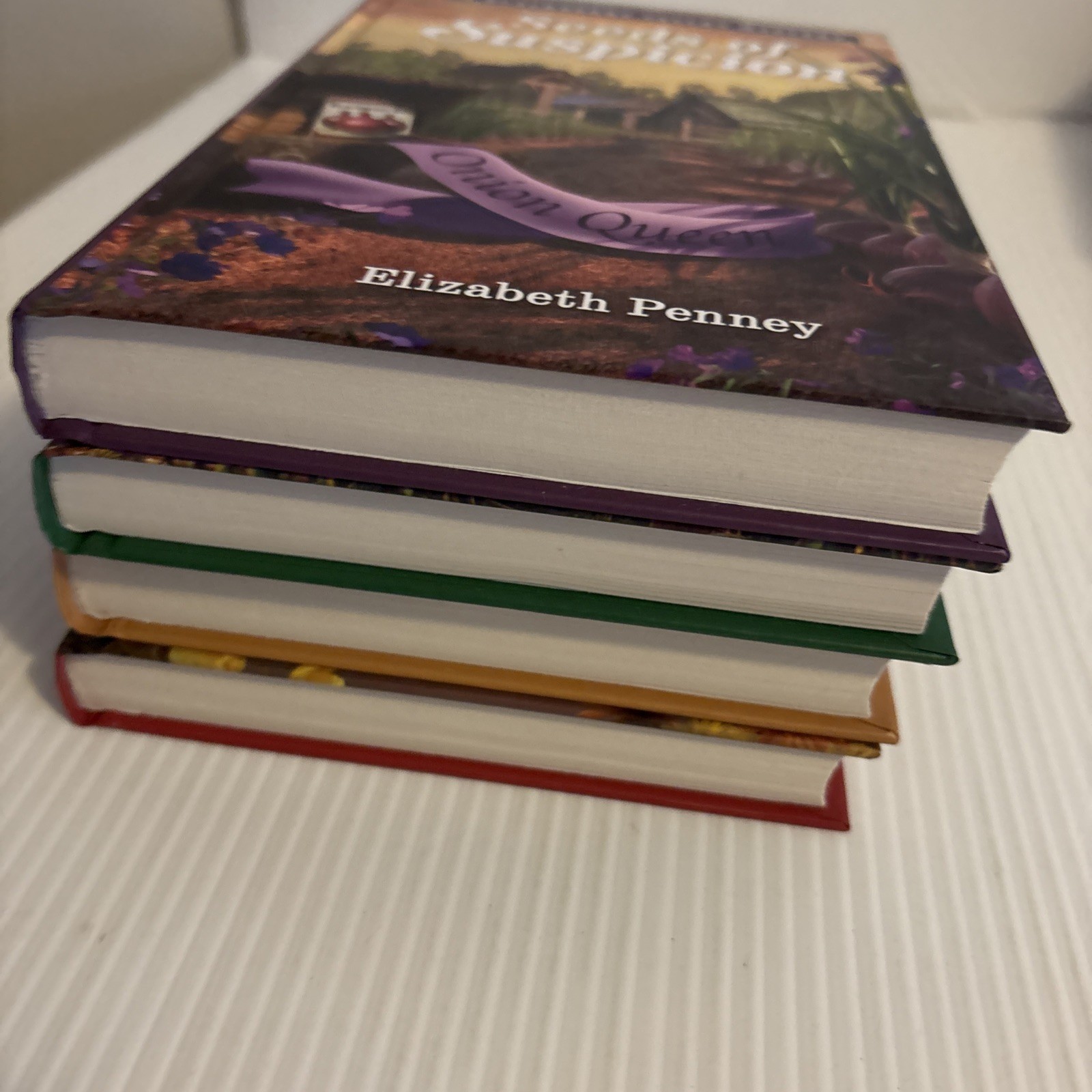 Lot of 4 Roseanna M. White Hardcover Historical Fiction Romance Christian Books