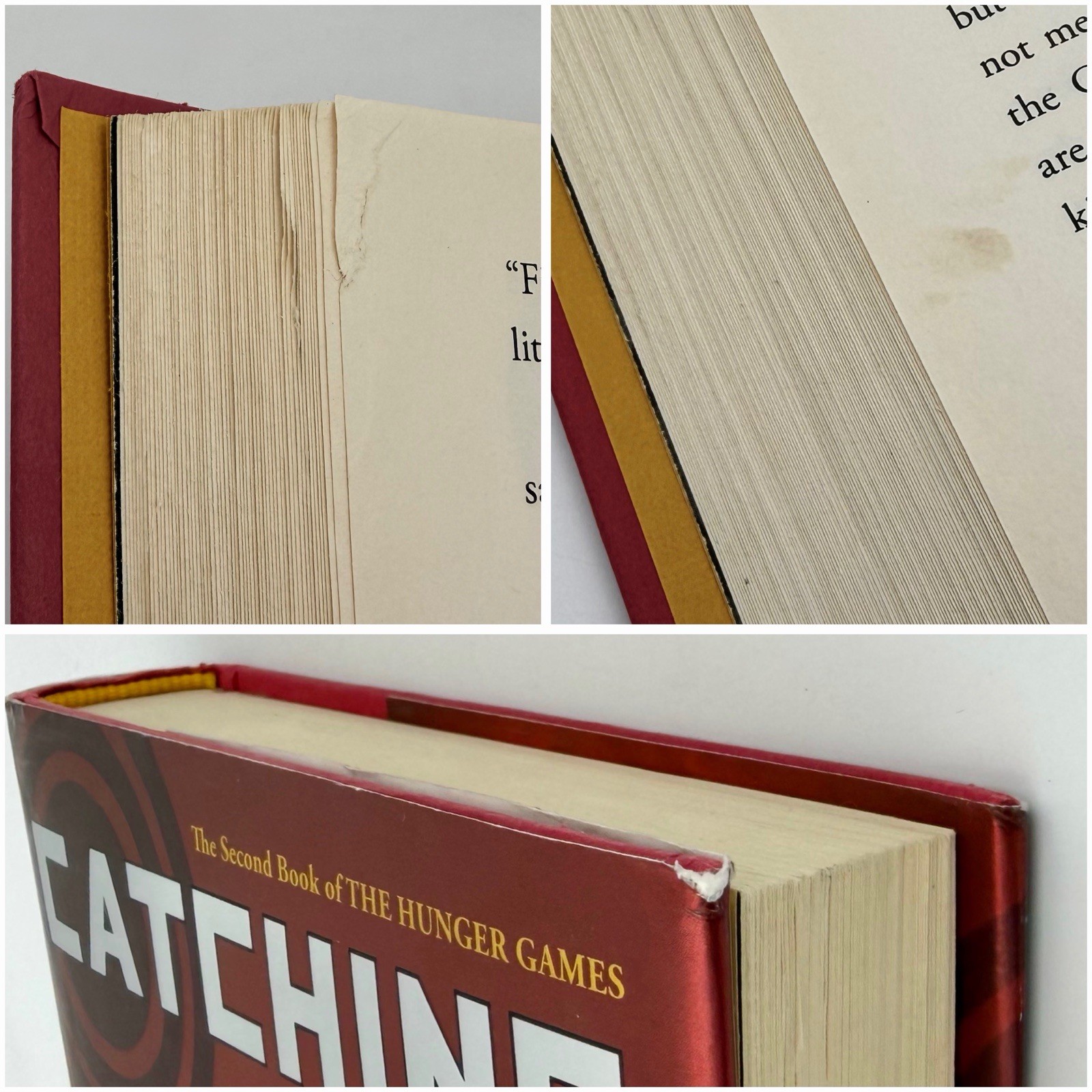 Catching Fire – Suzanne Collins (True 1st edition 1st print HC) Scholastic, 2009