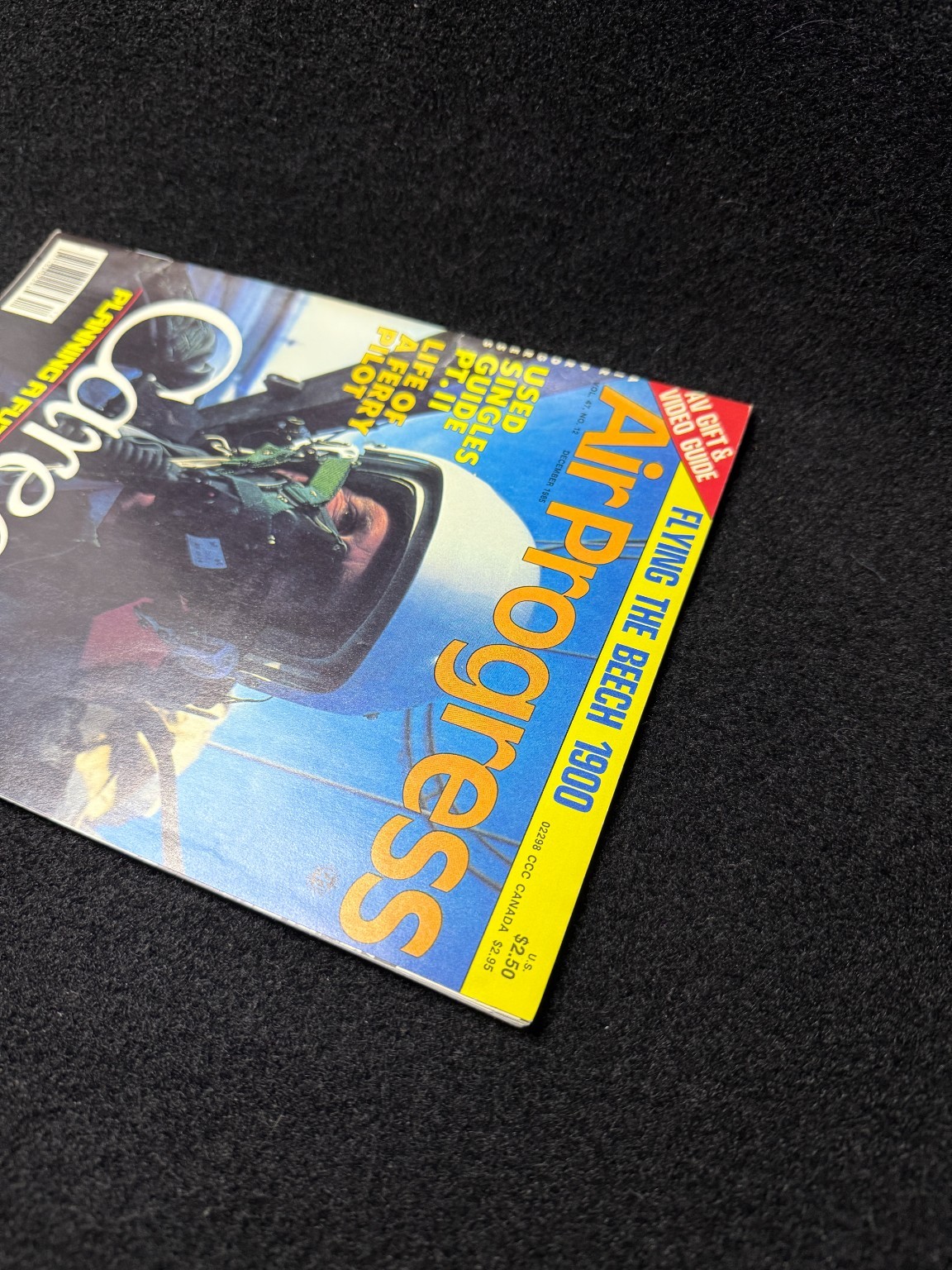 Air Progress Aviation Magazine December 1985 Beech 1900 Careers Military