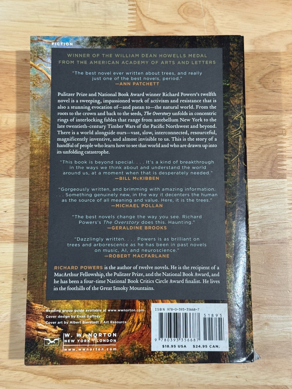 The Overstory By Richard Powers – Paperback- Good