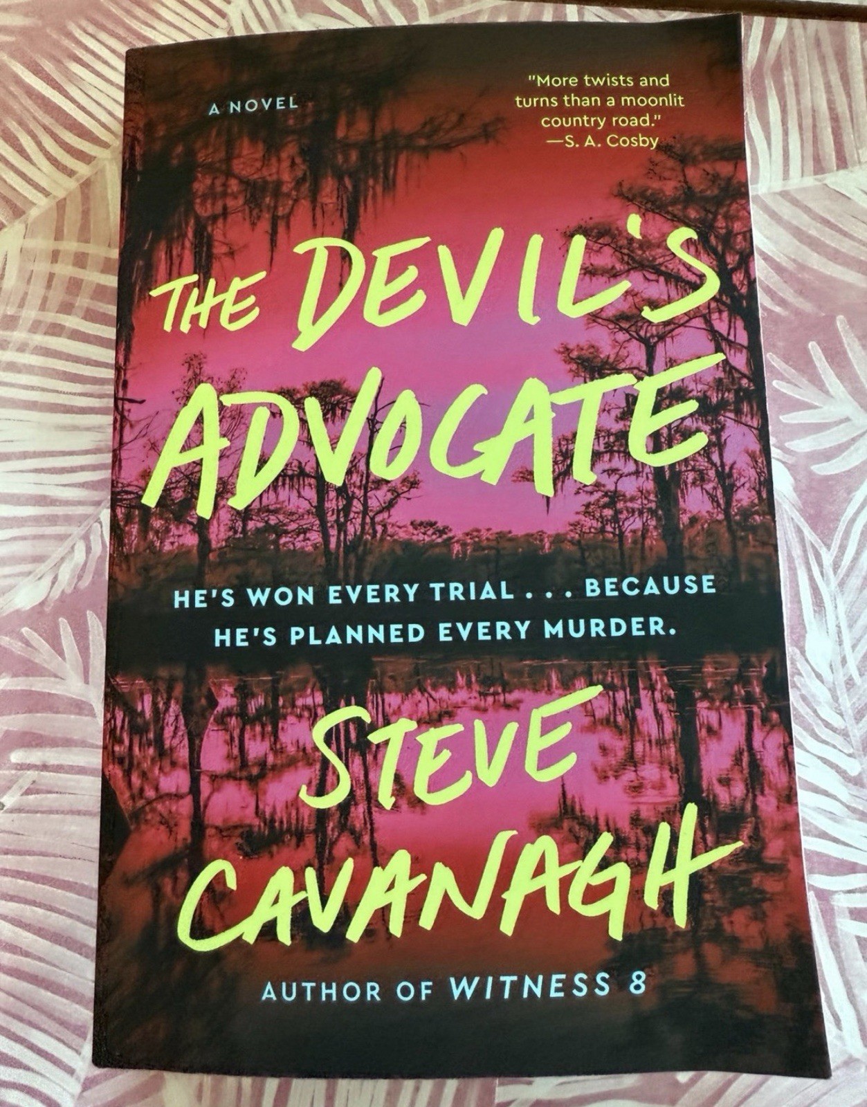 The Devil’s Advocate by Steve Cavanagh Paperback Eddie Flynn Ser. Thriller