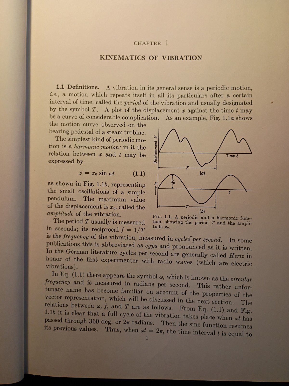 Mechanical Vibrations Den Hartog 1956 Fourth Edition Engineering McGraw-Hill