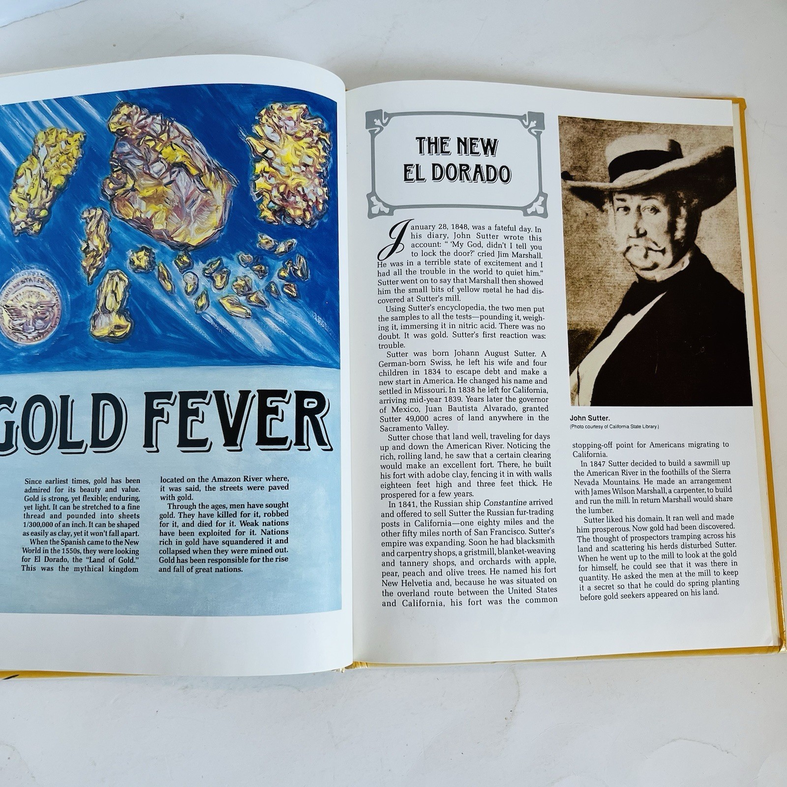 Gold Fever Wild West American History Rourke 1990 AI Lake Hardcover Book ExLib