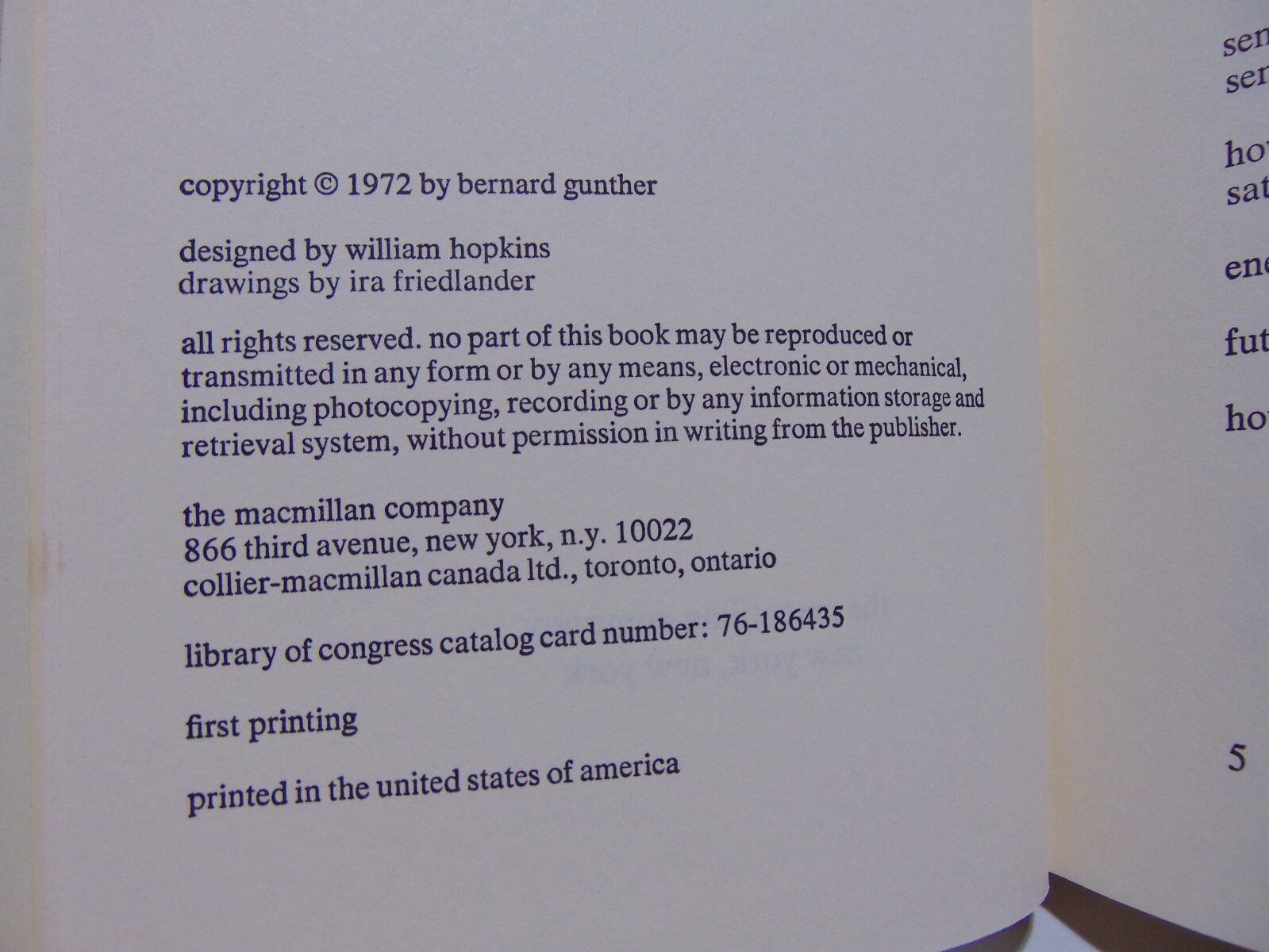 How The West Is One by Bernard Gunther (1972, HC) 1st Ed Price Clipped