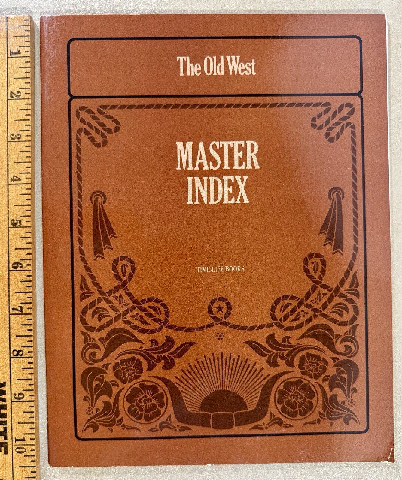Time-Life Books The Old West Series Master Index Booklet 1980