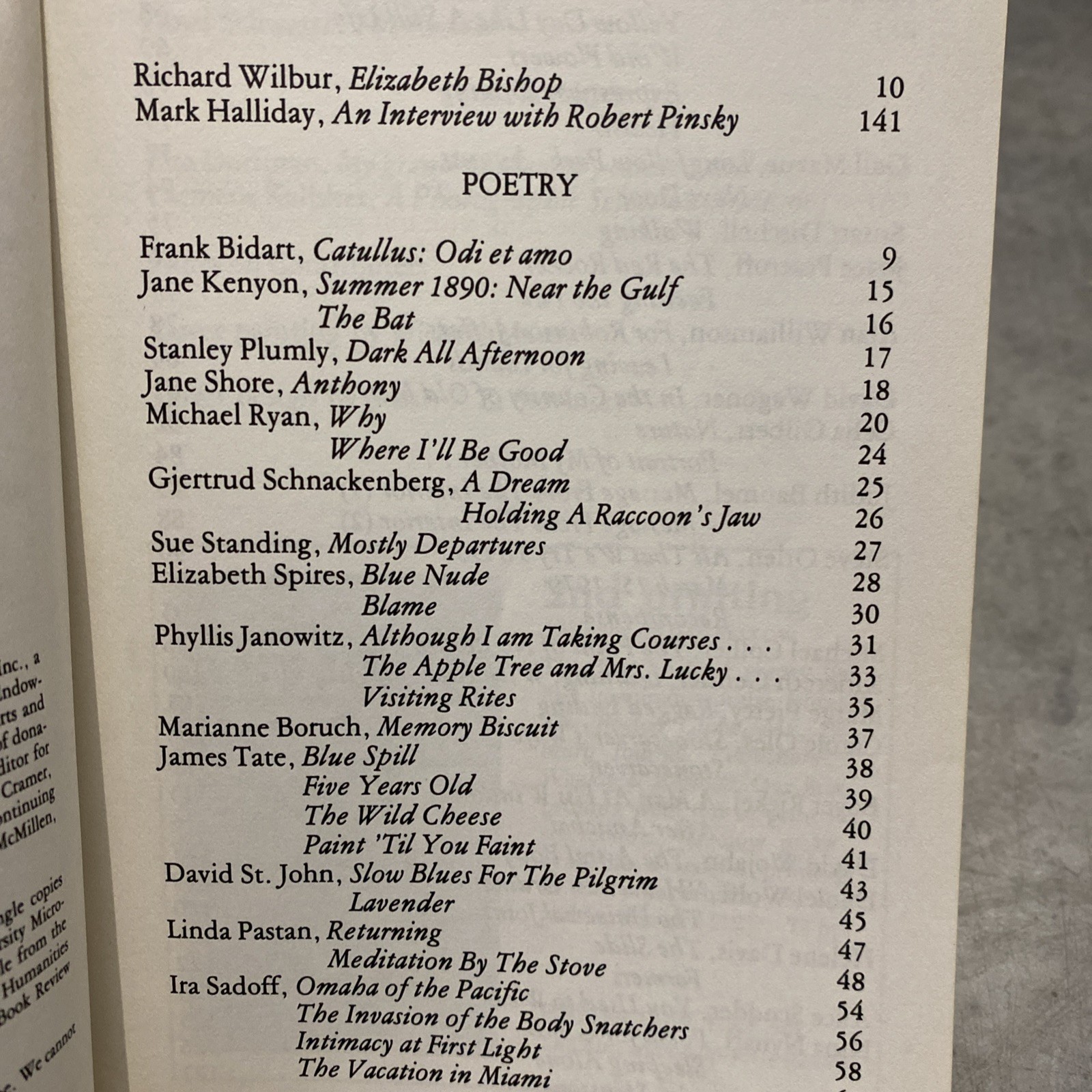 Ploughshares 1979, 1980 , 1981 Special Poetry Issue Vintage