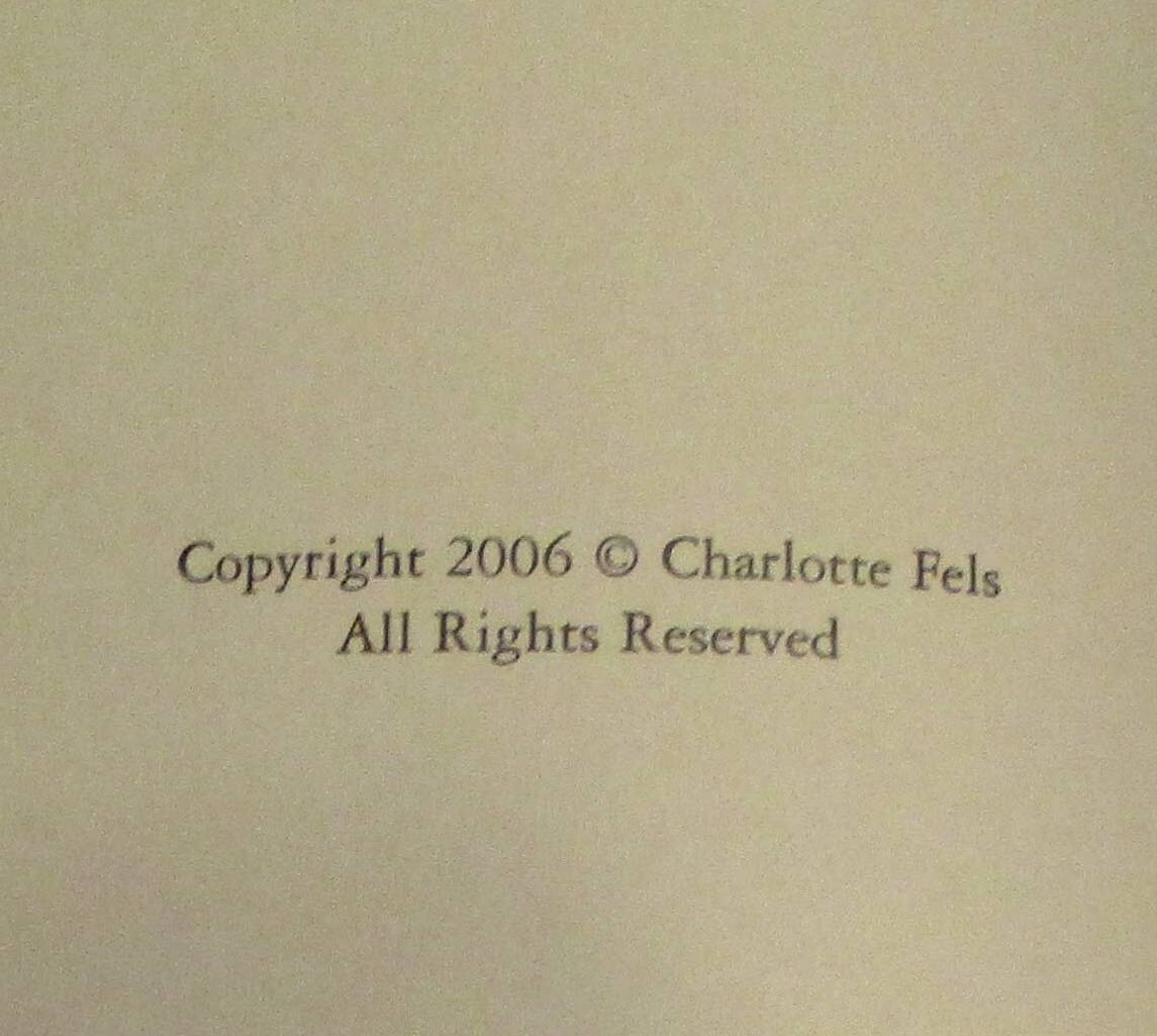 2006 This is My Story by Charlotte Fels SIGNED Softcover Book 323 Pages