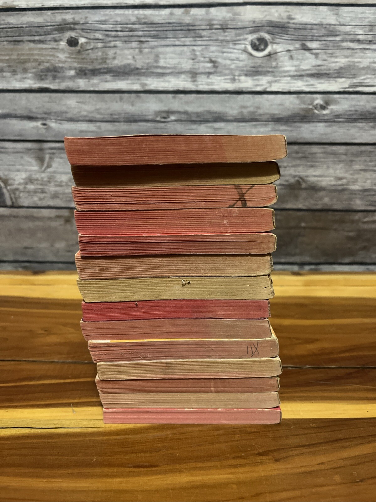 Lot of 14 Vintage Harlequin Romance Books 1970’s Red Page Edges Lot#34