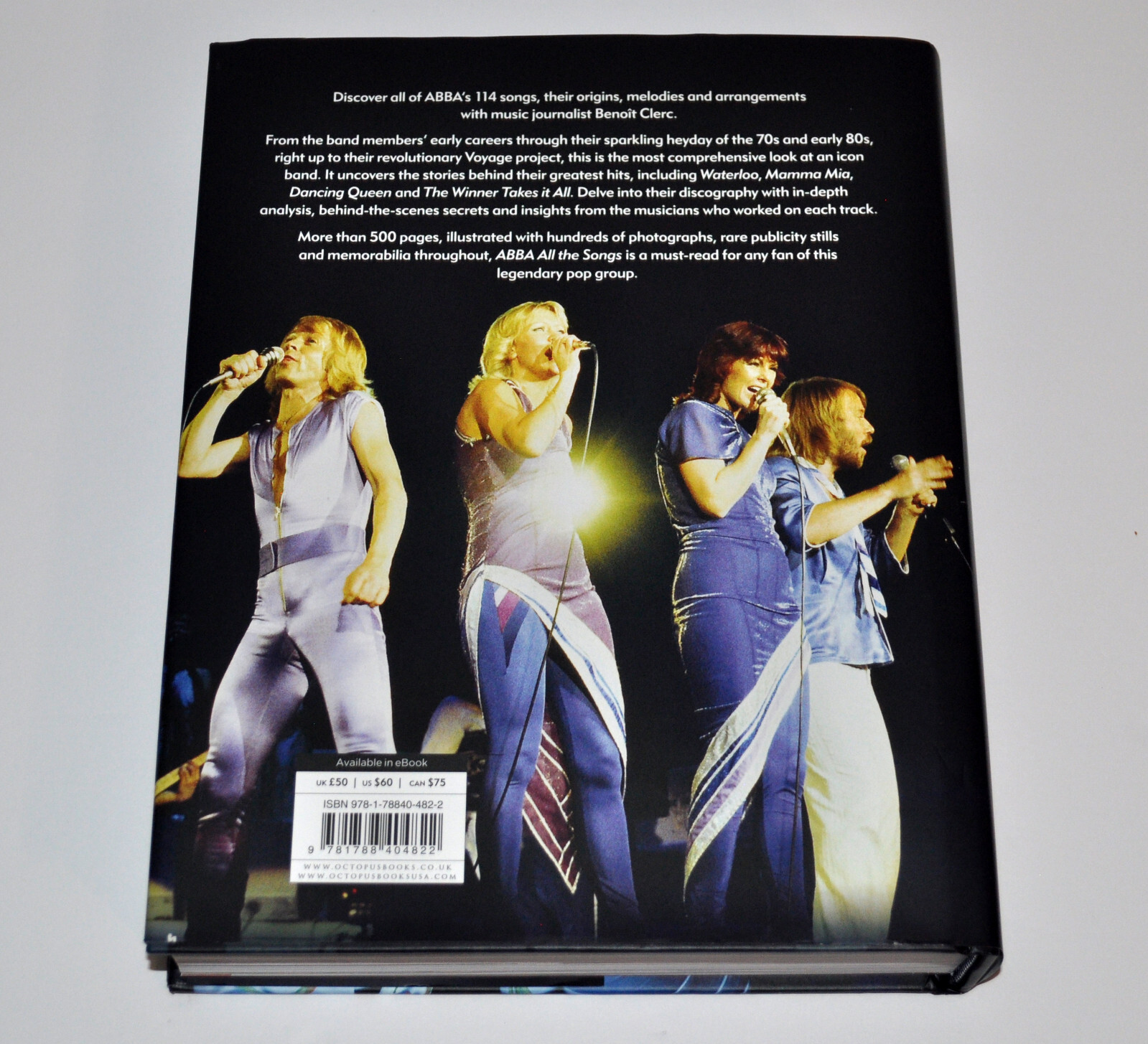 Abba All the Songs The Story Behind Every Track by Benoît Clerc Hardcover Book