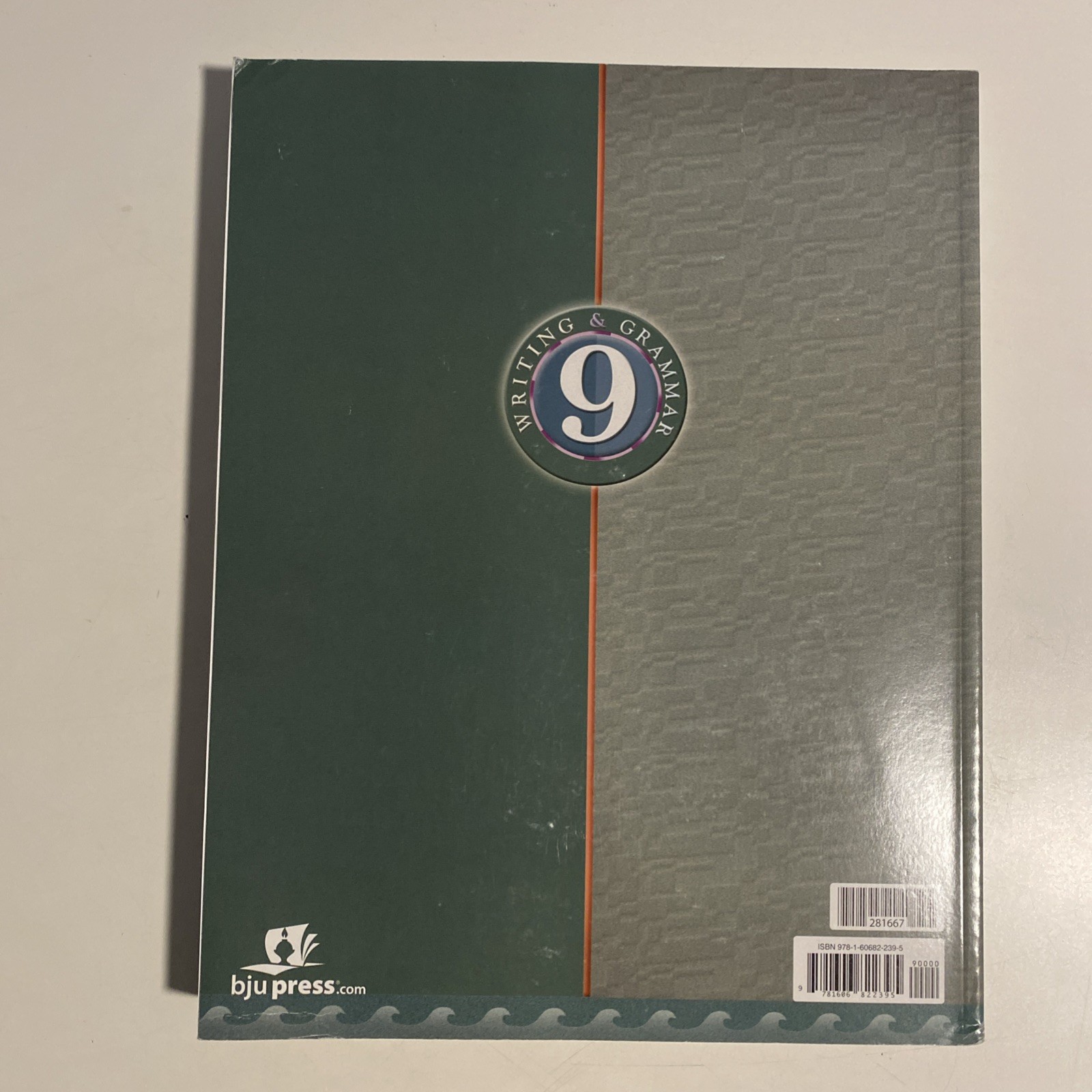 BJU Press Writing & Grammar 9 Student WorkText 3rd Edition Bob Jones Paperback