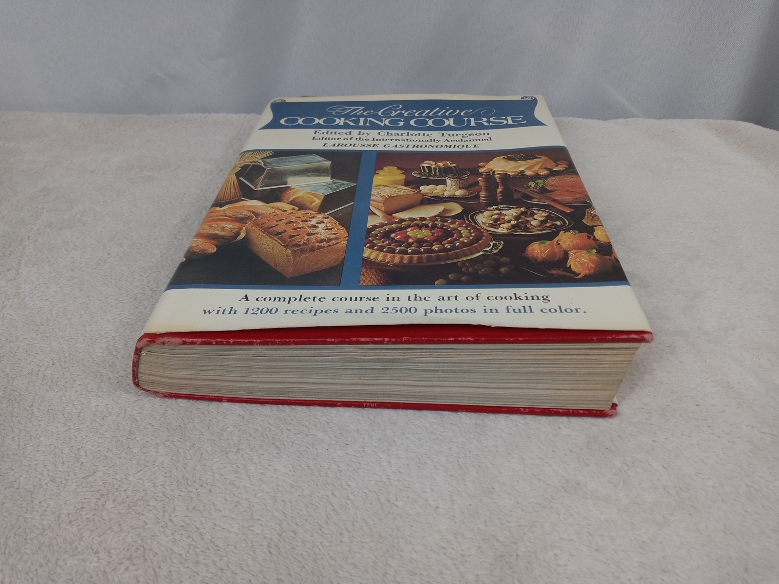 Vintage Creative Cooking Course Charlotte Turgeon Larousse Gastronomique HC DJ