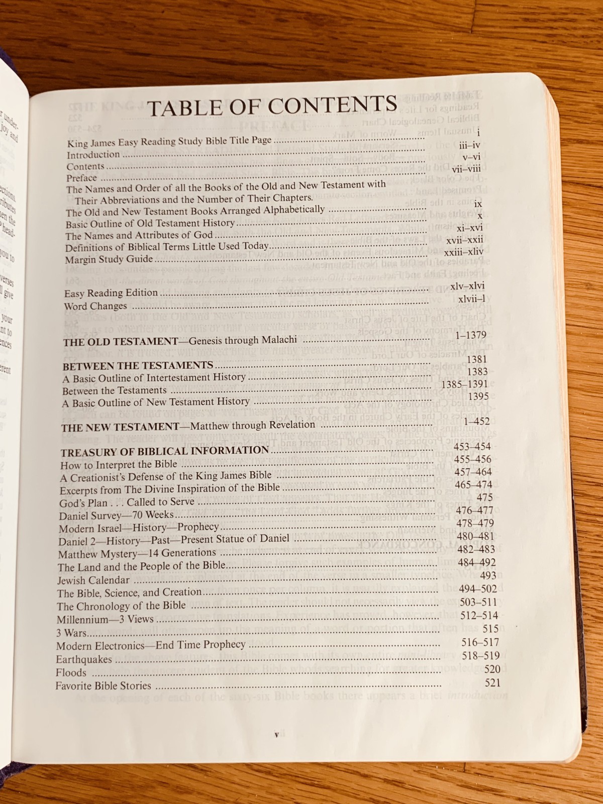 Word of God KJV Easy Reading Red Letter Large Print Special Margin Edition 2002