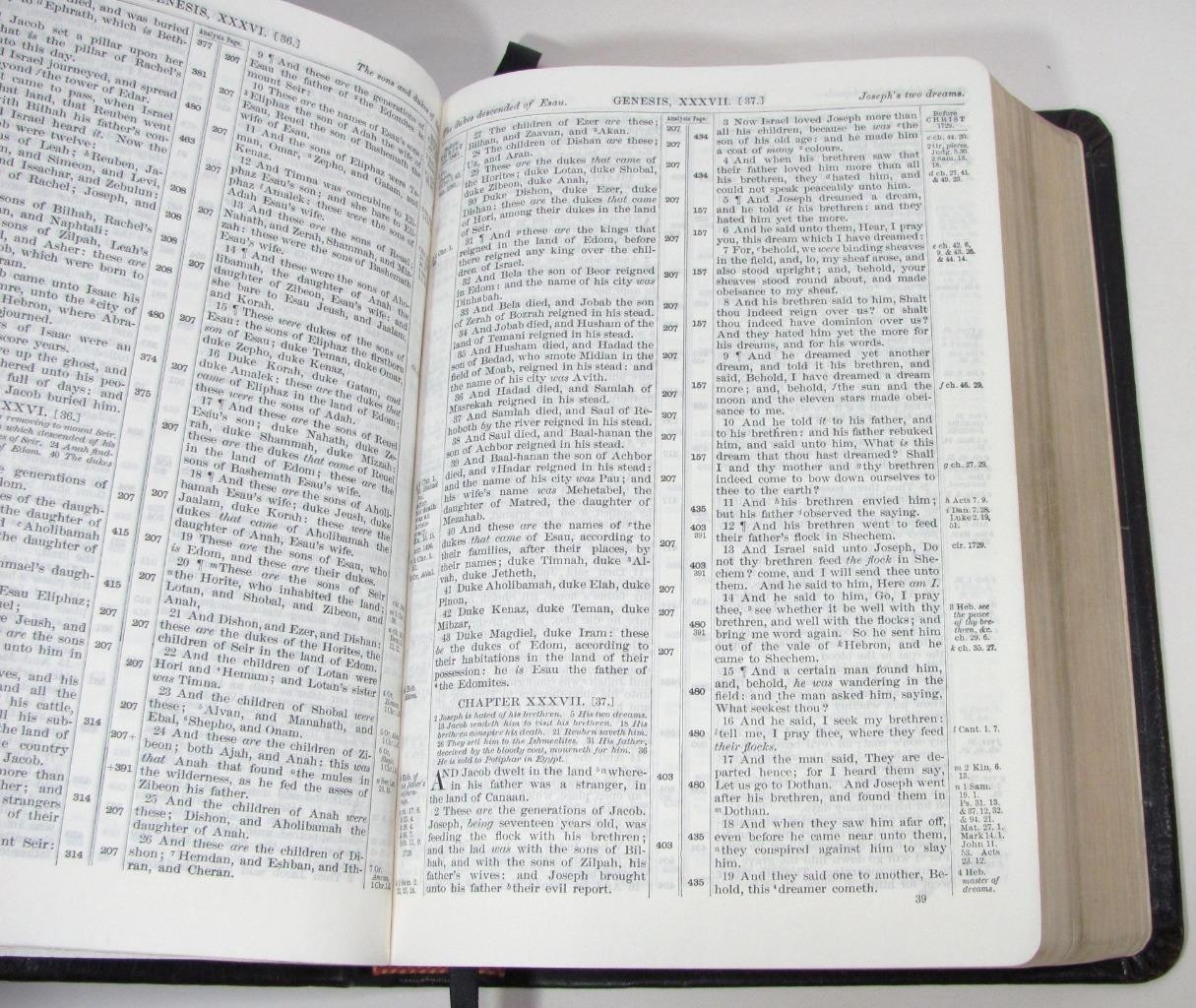 1985 Dugan Topical Reference Holy Bible Analytical Study Cruden’s Concordance