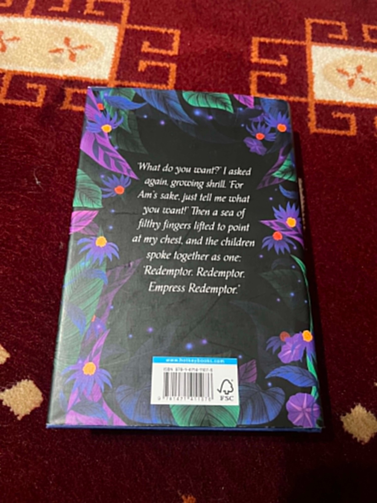 Redemptor by Jordan Ifueko – Fairyloot – Sprayed Edges Hardcover