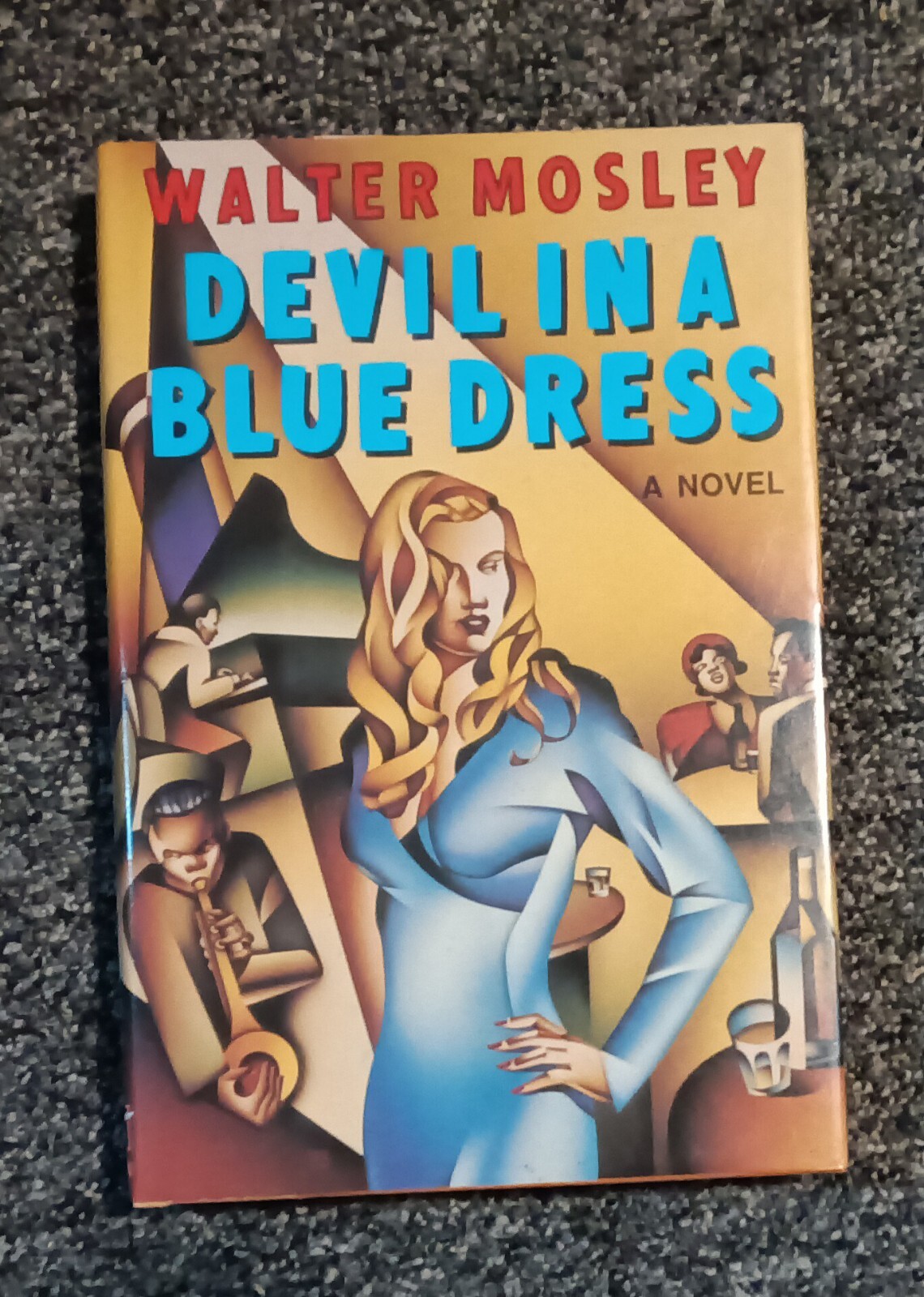 DEVIL IN A BLUE DRESS by Walter Mosley BRAND NEW SIGNED 1ST/1ST FINE UNREAD HC