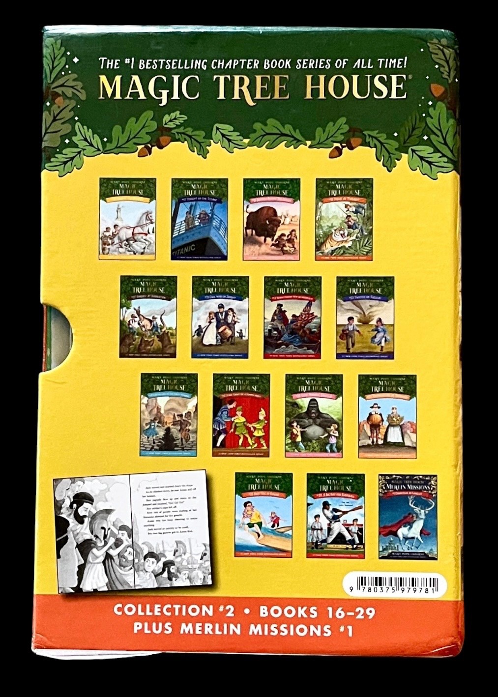 MAGIC TREE HOUSE ~ Boxed Set Books 16-29 PB ~ No Merlin Missions ~ VERY GOOD