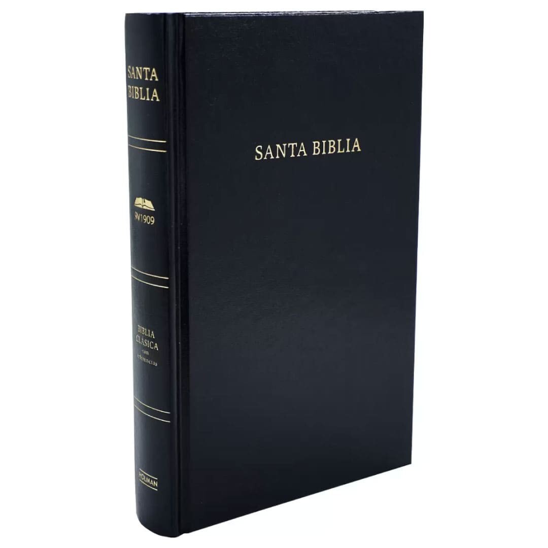 BIBLIA ANTIGUA VERSION CLASICA 1909 CON REFERENCIAS TAPA DURA NEGRO