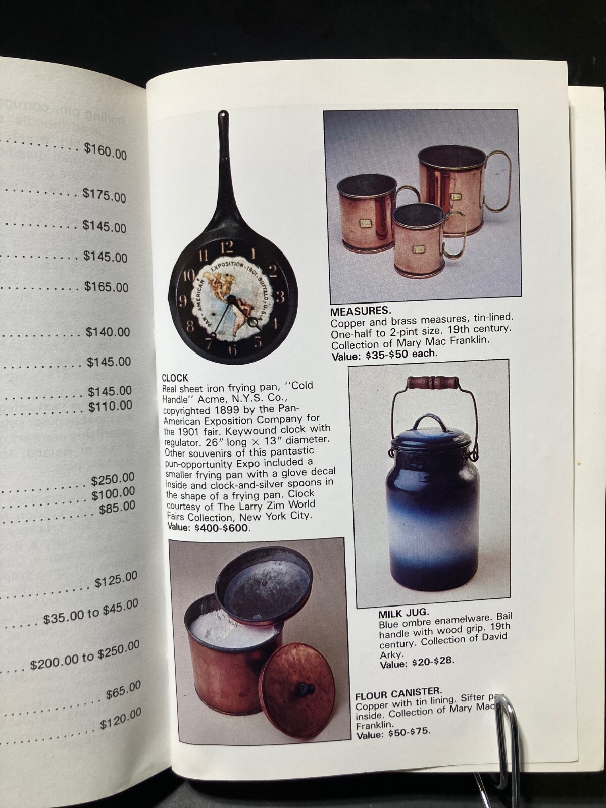 300 years of Kitchen Collectibles 1984 by Linda Campbell Franklin Second Edition