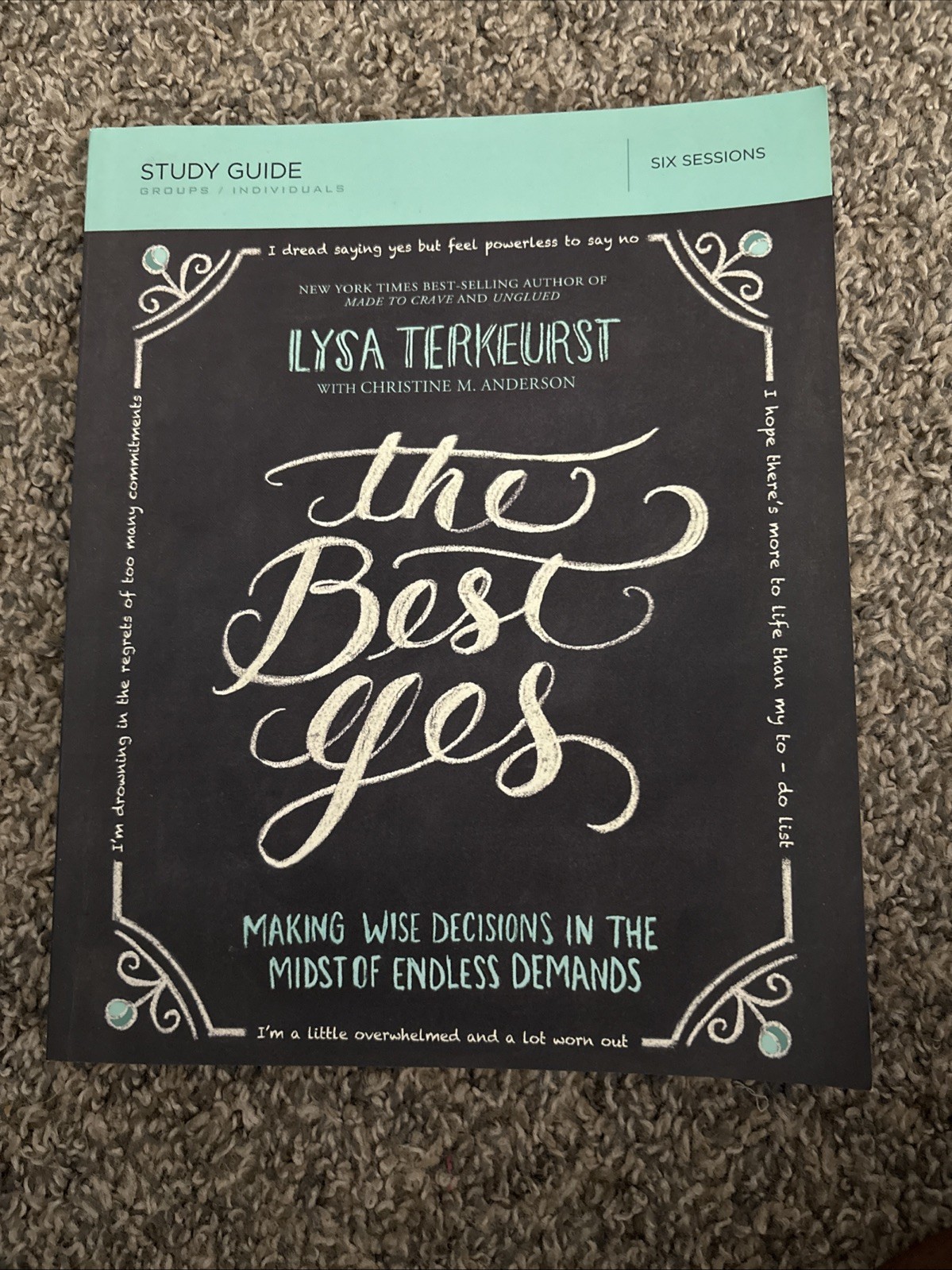 Best Yes : Bible Study Guide by Lysa TerKeurst (2014, Trade Paperback)